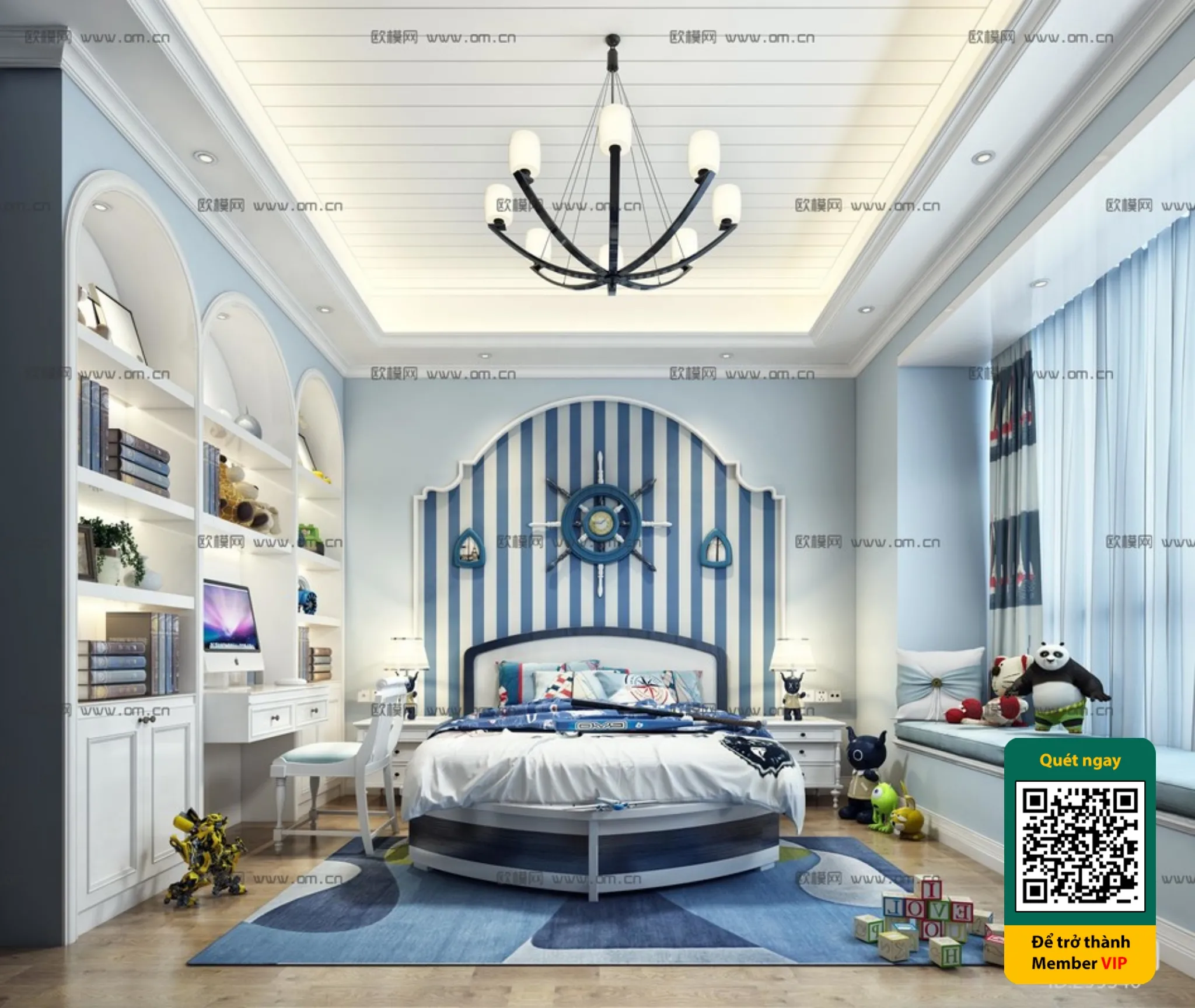 CHILDROOM SETS – VRAY / CORONA – 3D MODEL – 5474