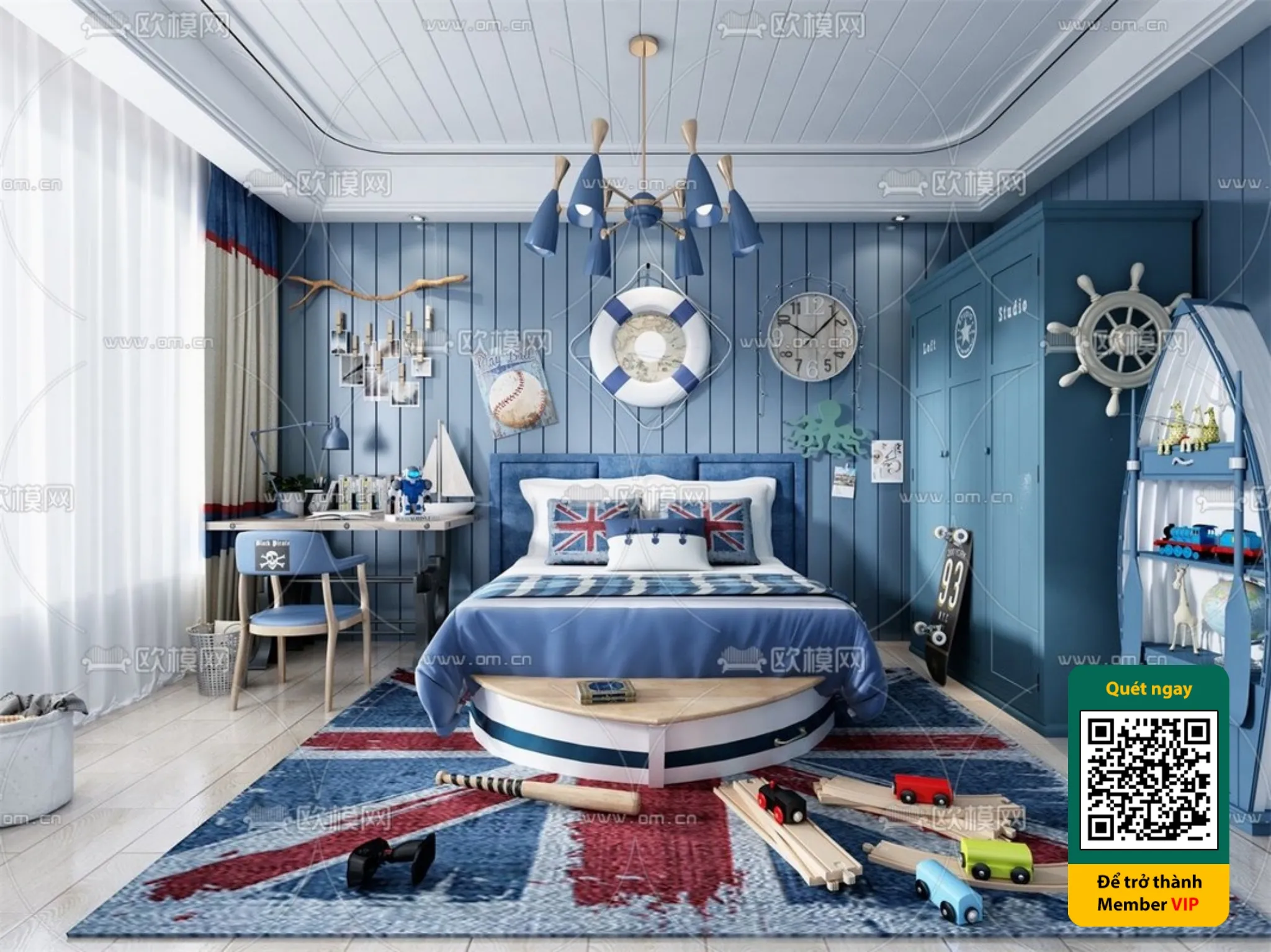 CHILDROOM SETS – VRAY / CORONA – 3D MODEL – 5475