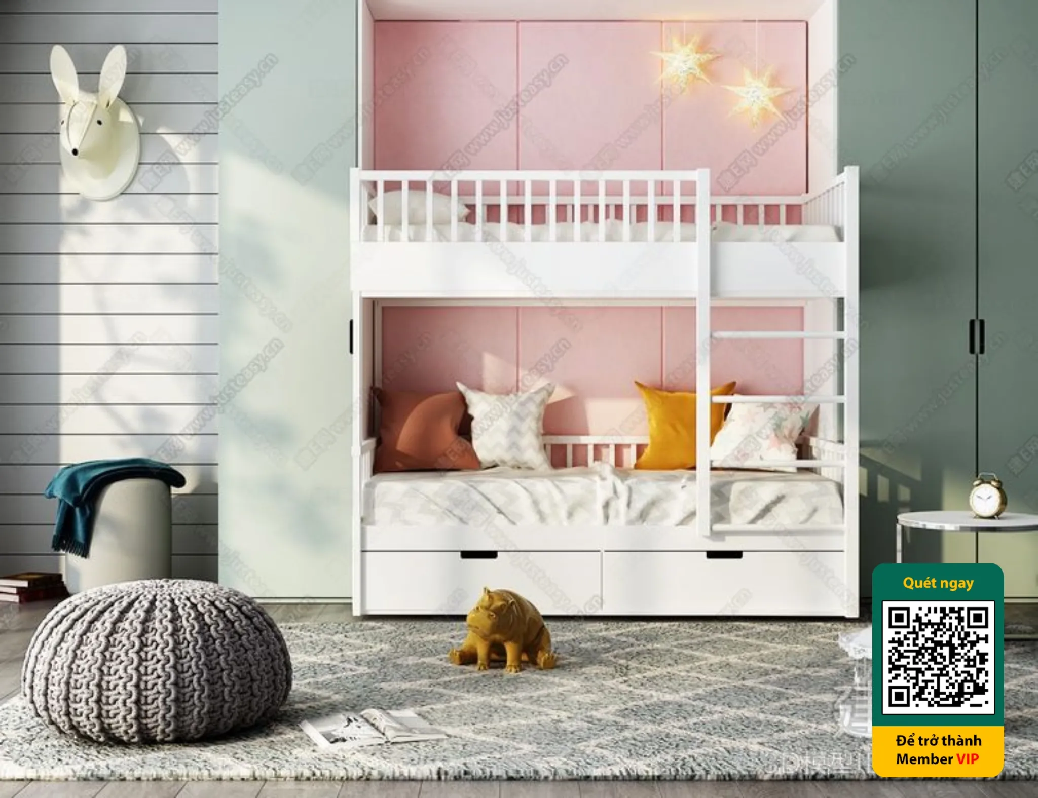 CHILDROOM SETS – VRAY / CORONA – 3D MODEL – 5477