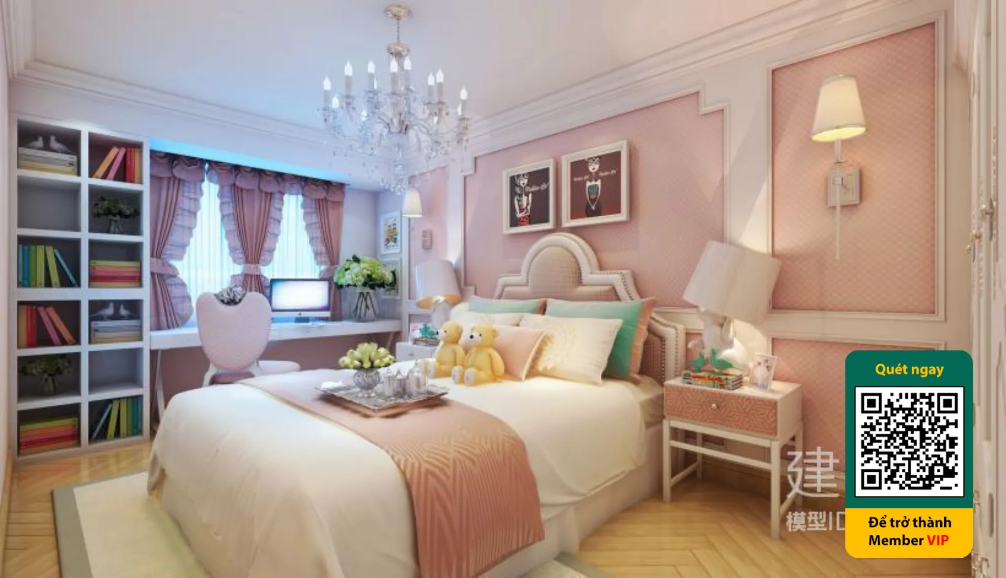 CHILDROOM SETS – VRAY / CORONA – 3D MODEL – 5483