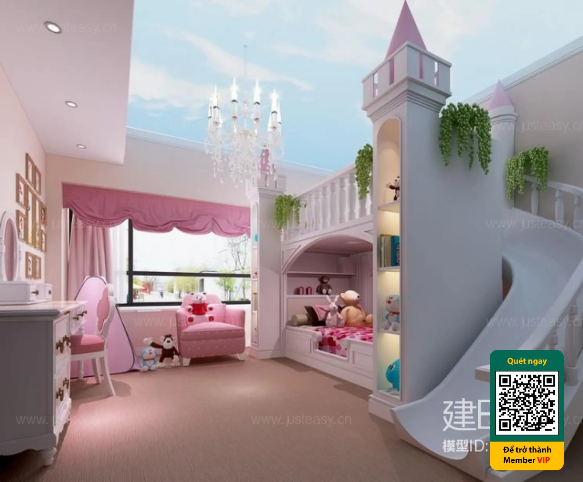 CHILDROOM SETS – VRAY / CORONA – 3D MODEL – 5485