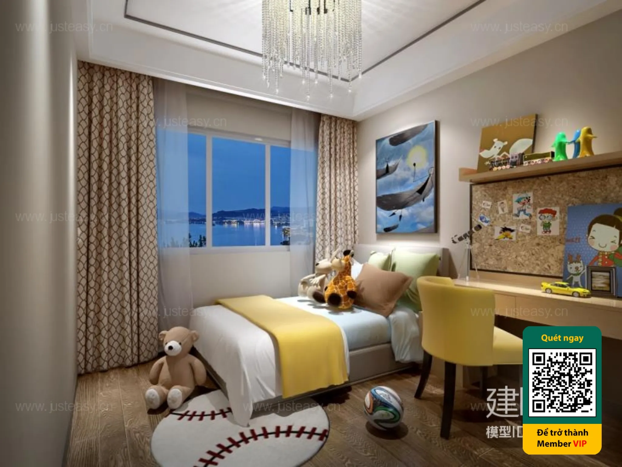 CHILDROOM SETS – VRAY / CORONA – 3D MODEL – 5490