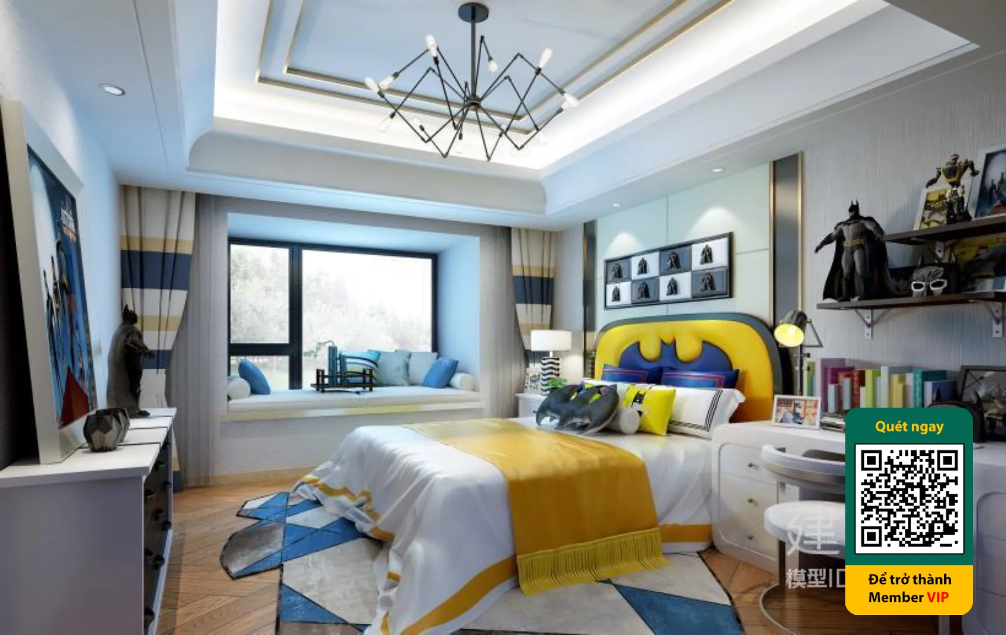 CHILDROOM SETS – VRAY / CORONA – 3D MODEL – 5491