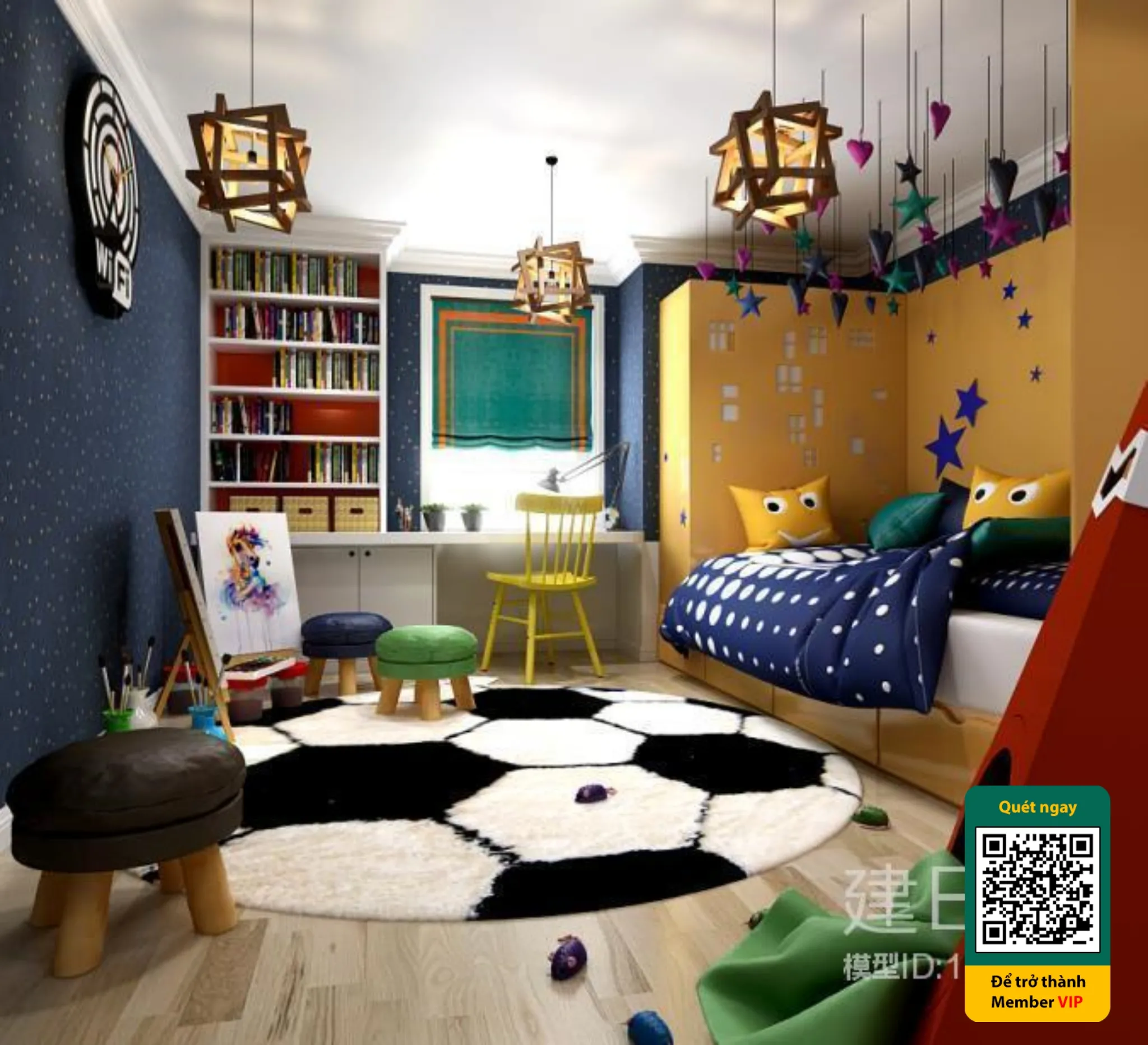 CHILDROOM SETS – VRAY / CORONA – 3D MODEL – 5493