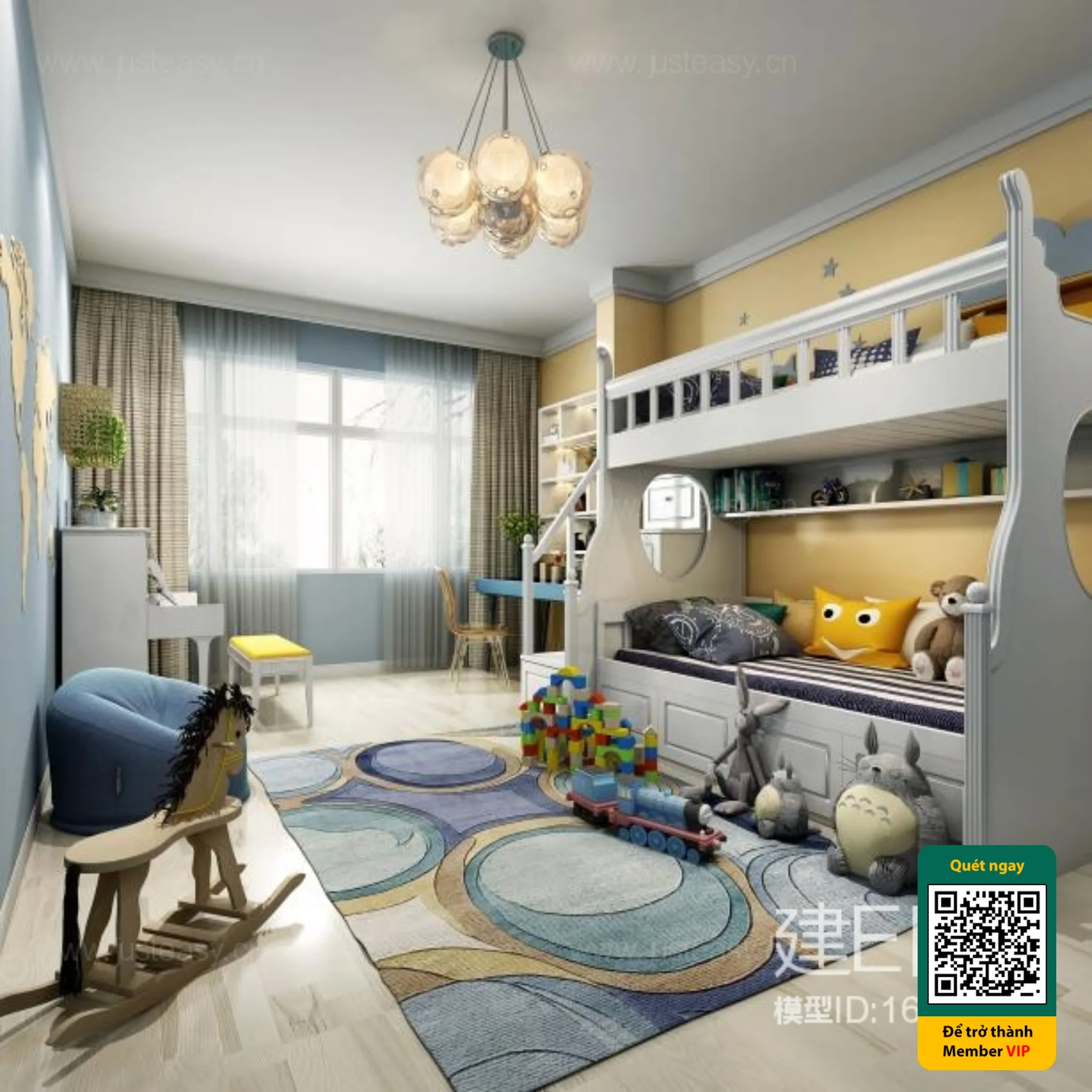 CHILDROOM SETS – VRAY / CORONA – 3D MODEL – 5495