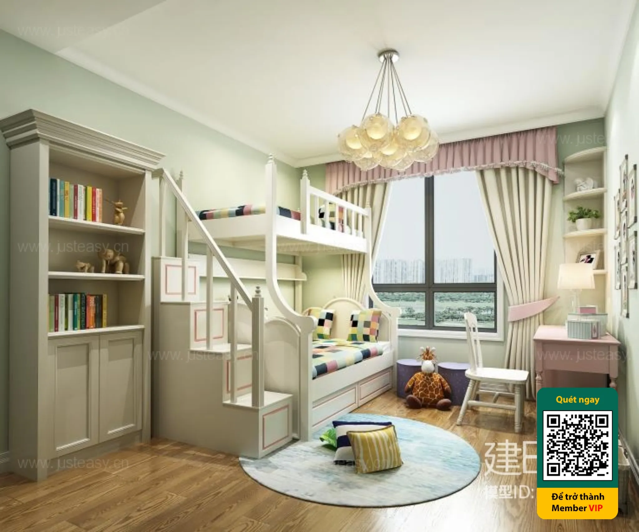CHILDROOM SETS – VRAY / CORONA – 3D MODEL – 5497