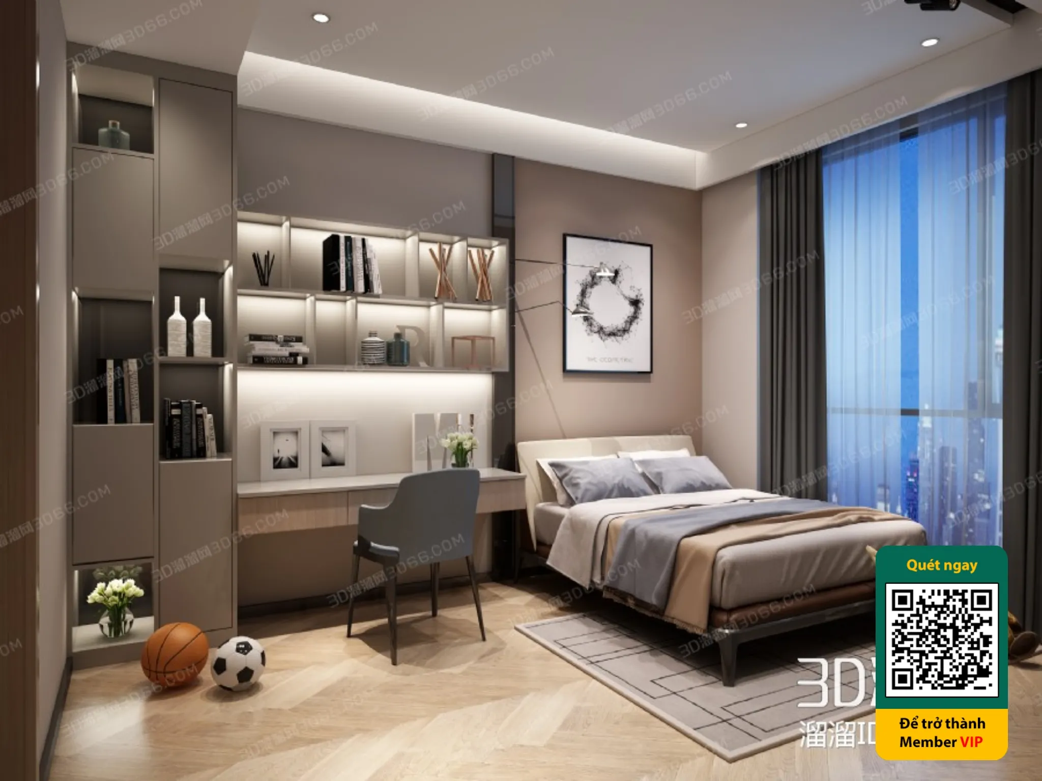 CHILDROOM SETS – VRAY / CORONA – 3D MODEL – 5668