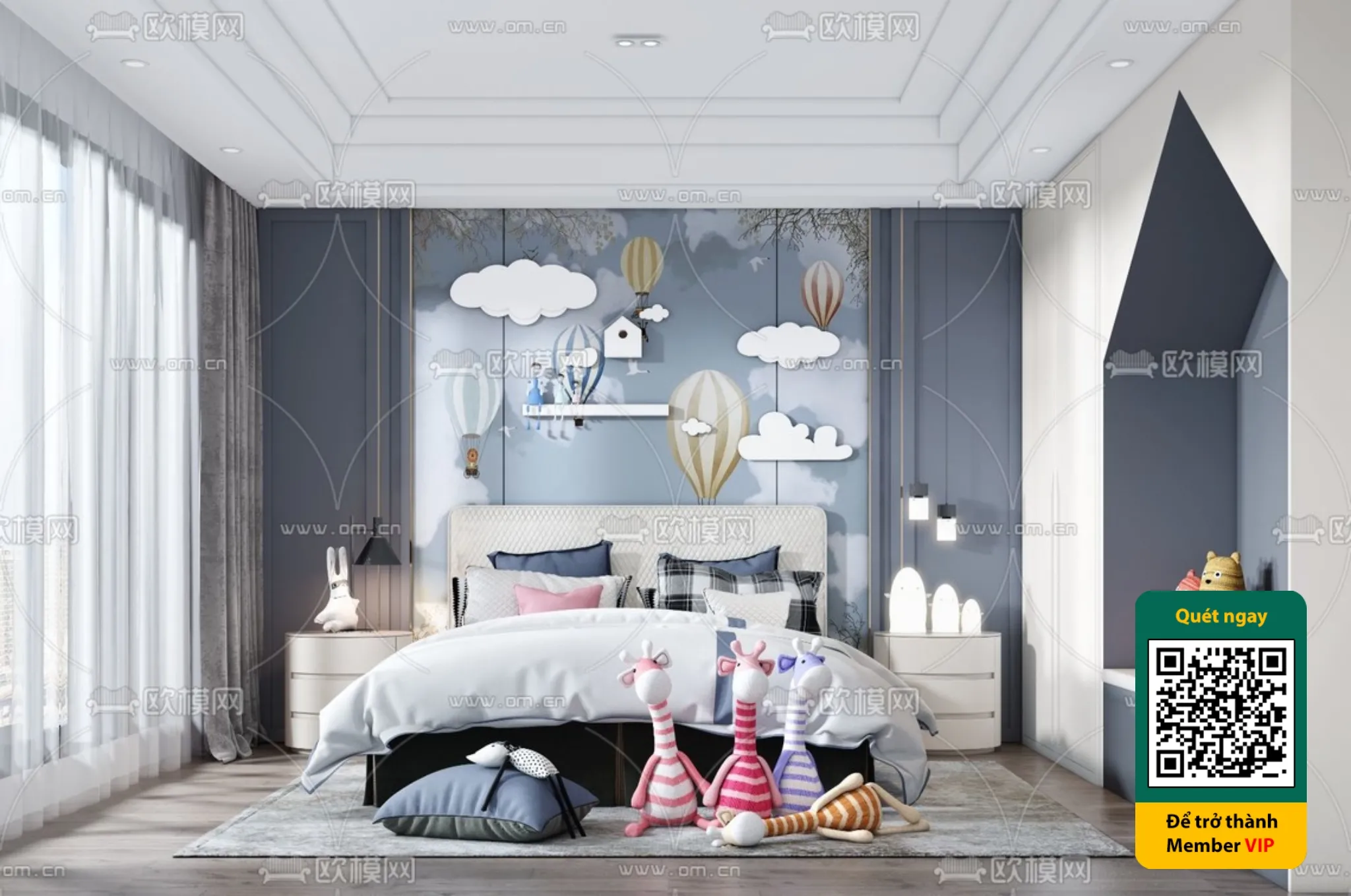 CHILDROOM SETS – VRAY / CORONA – 3D MODEL – 5669