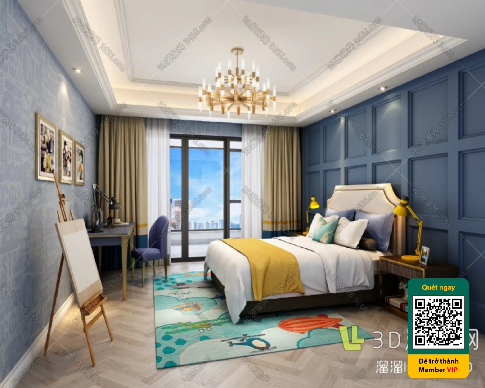 CHILDROOM SETS – VRAY / CORONA – 3D MODEL – 5670