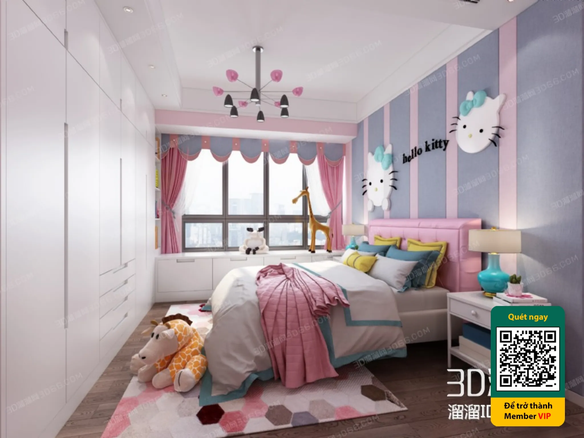 CHILDROOM SETS – VRAY / CORONA – 3D MODEL – 5675
