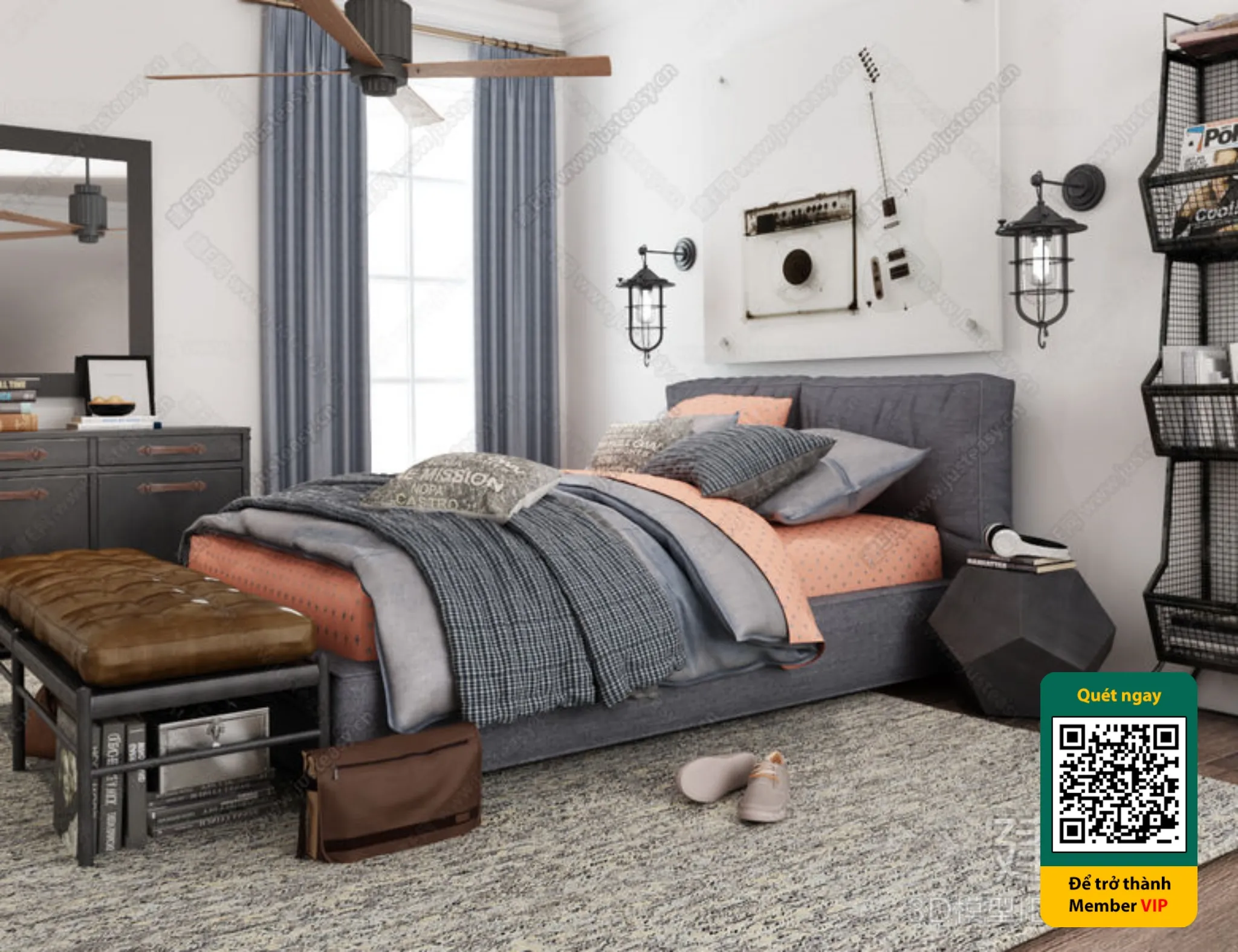 CHILDROOM SETS – VRAY / CORONA – 3D MODEL – 5676