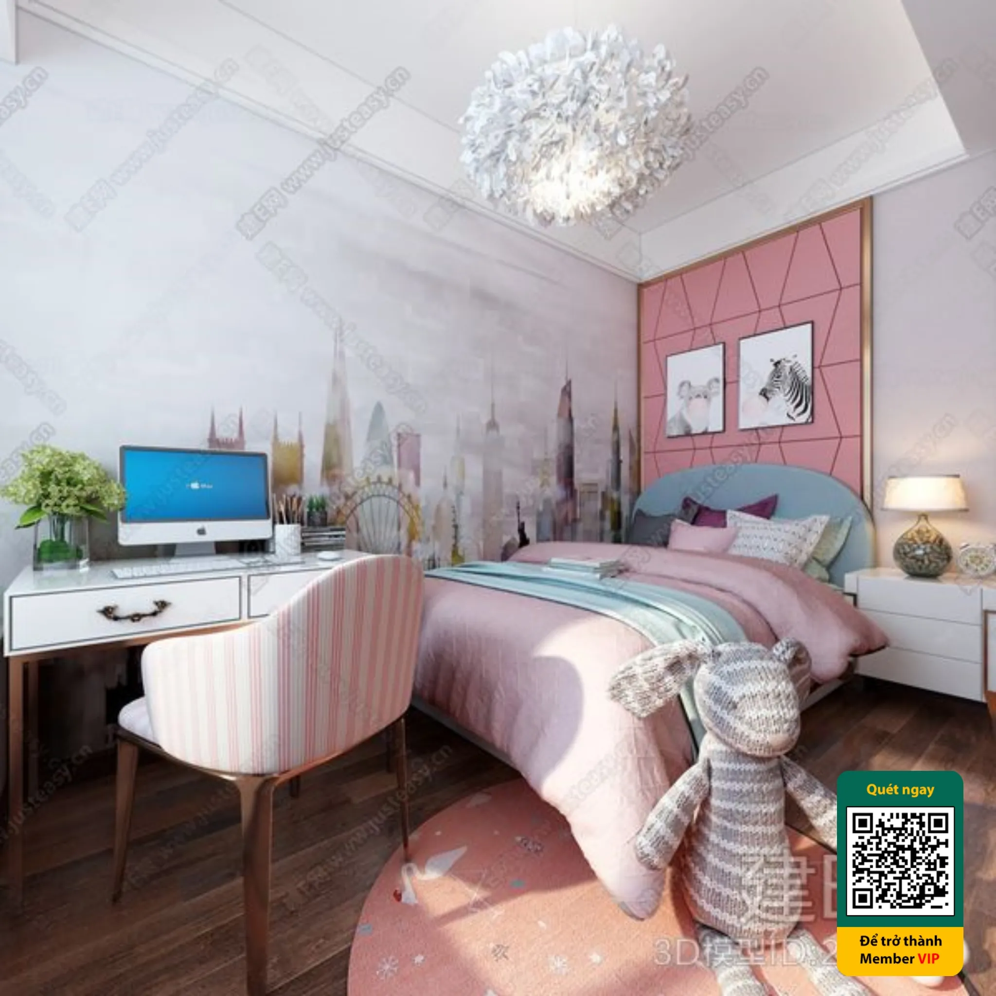 CHILDROOM SETS – VRAY / CORONA – 3D MODEL – 5681