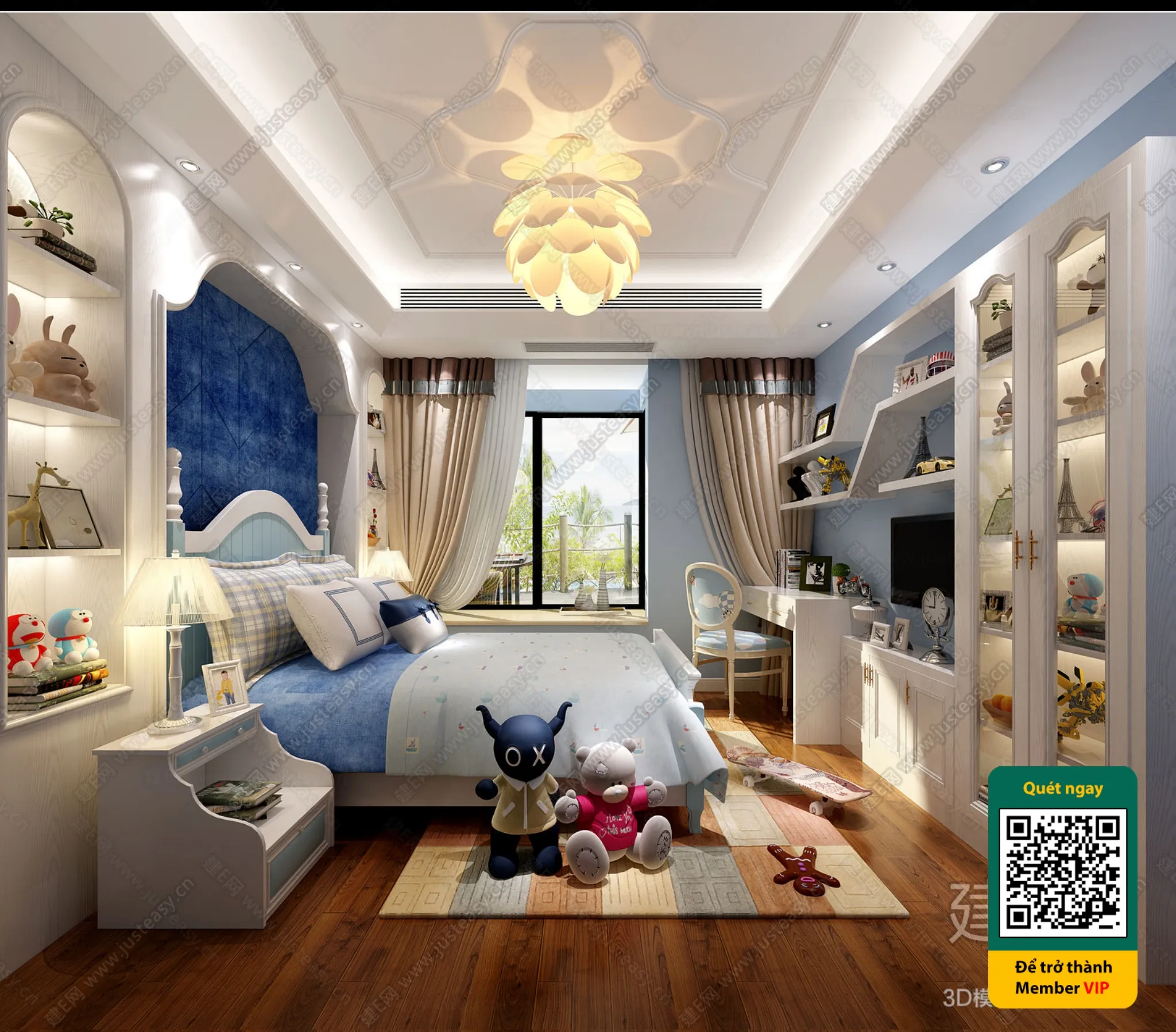 CHILDROOM SETS – VRAY / CORONA – 3D MODEL – 5682