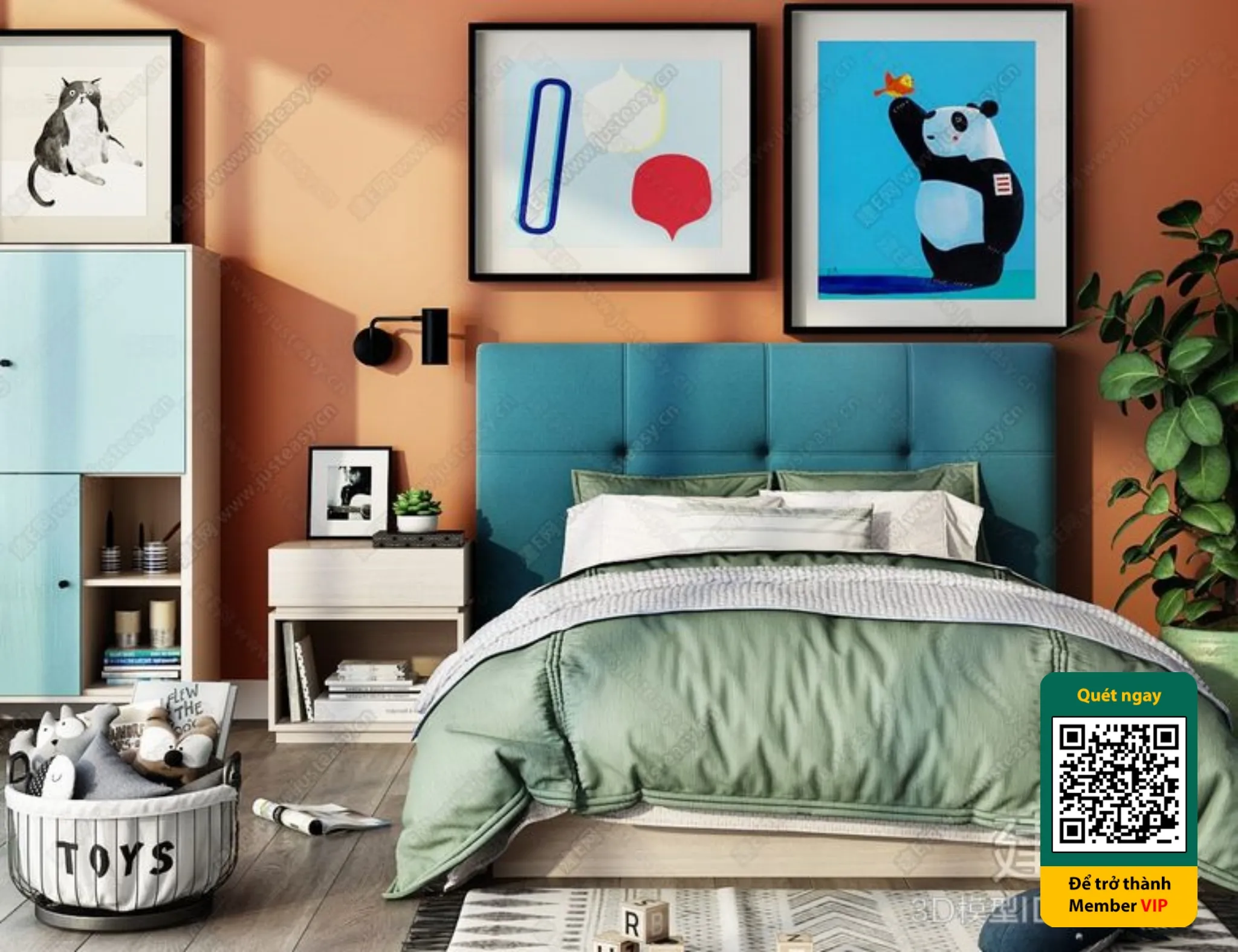 CHILDROOM SETS – VRAY / CORONA – 3D MODEL – 5683