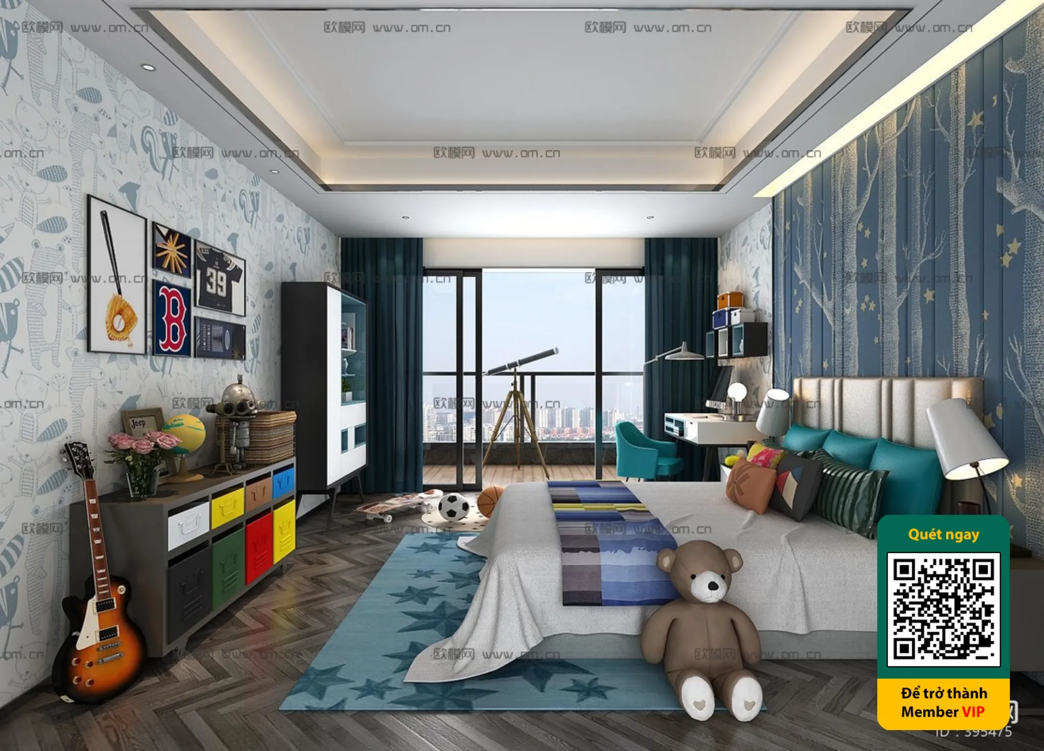 CHILDROOM SETS – VRAY / CORONA – 3D MODEL – 5691