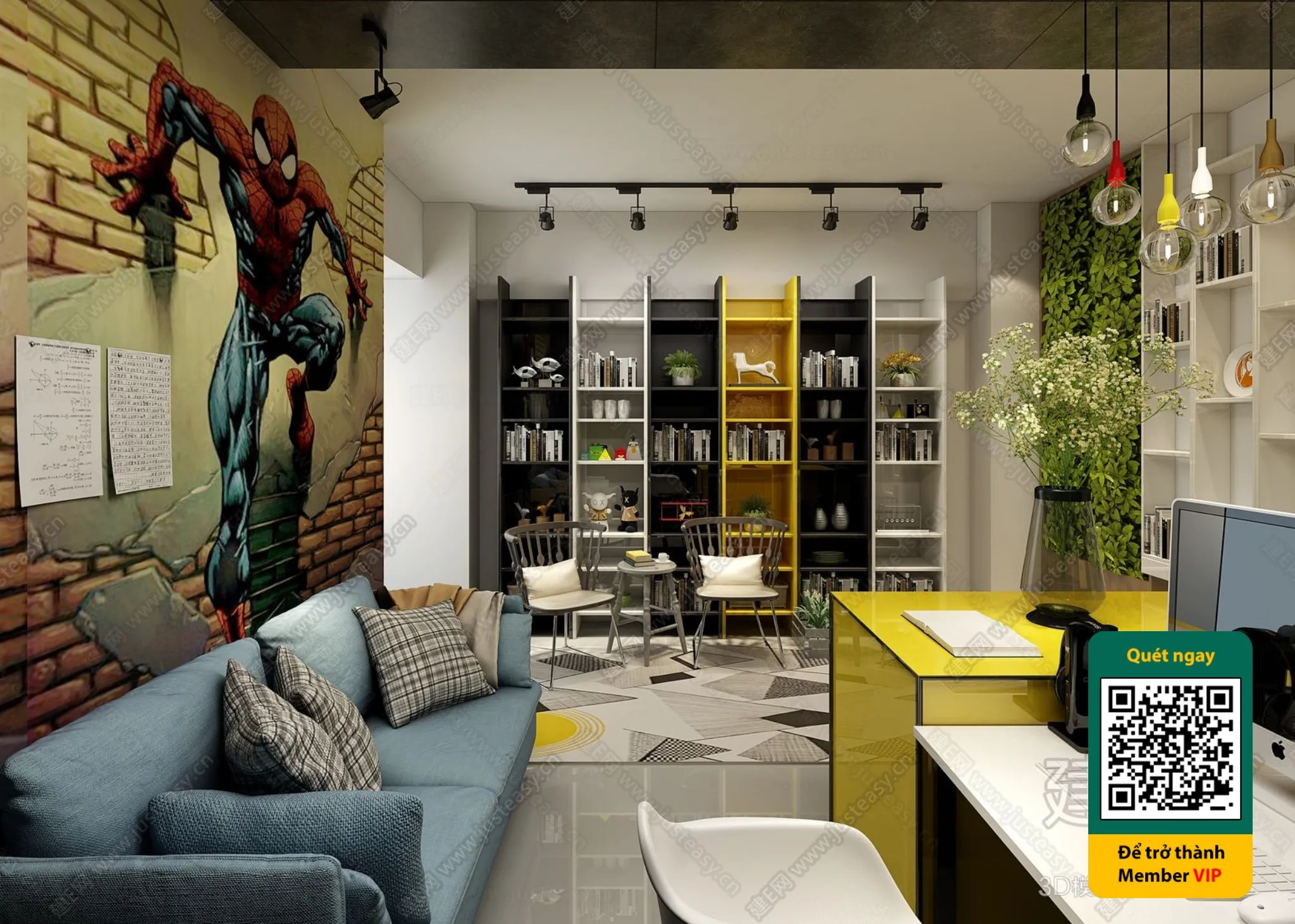 CHILDROOM SETS – VRAY / CORONA – 3D MODEL – 5692