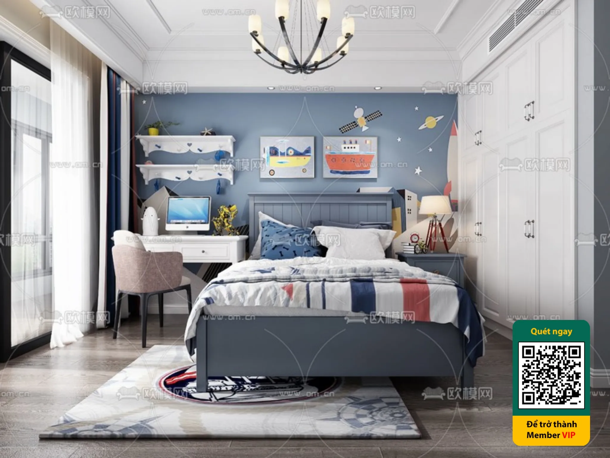 CHILDROOM SETS – VRAY / CORONA – 3D MODEL – 5695