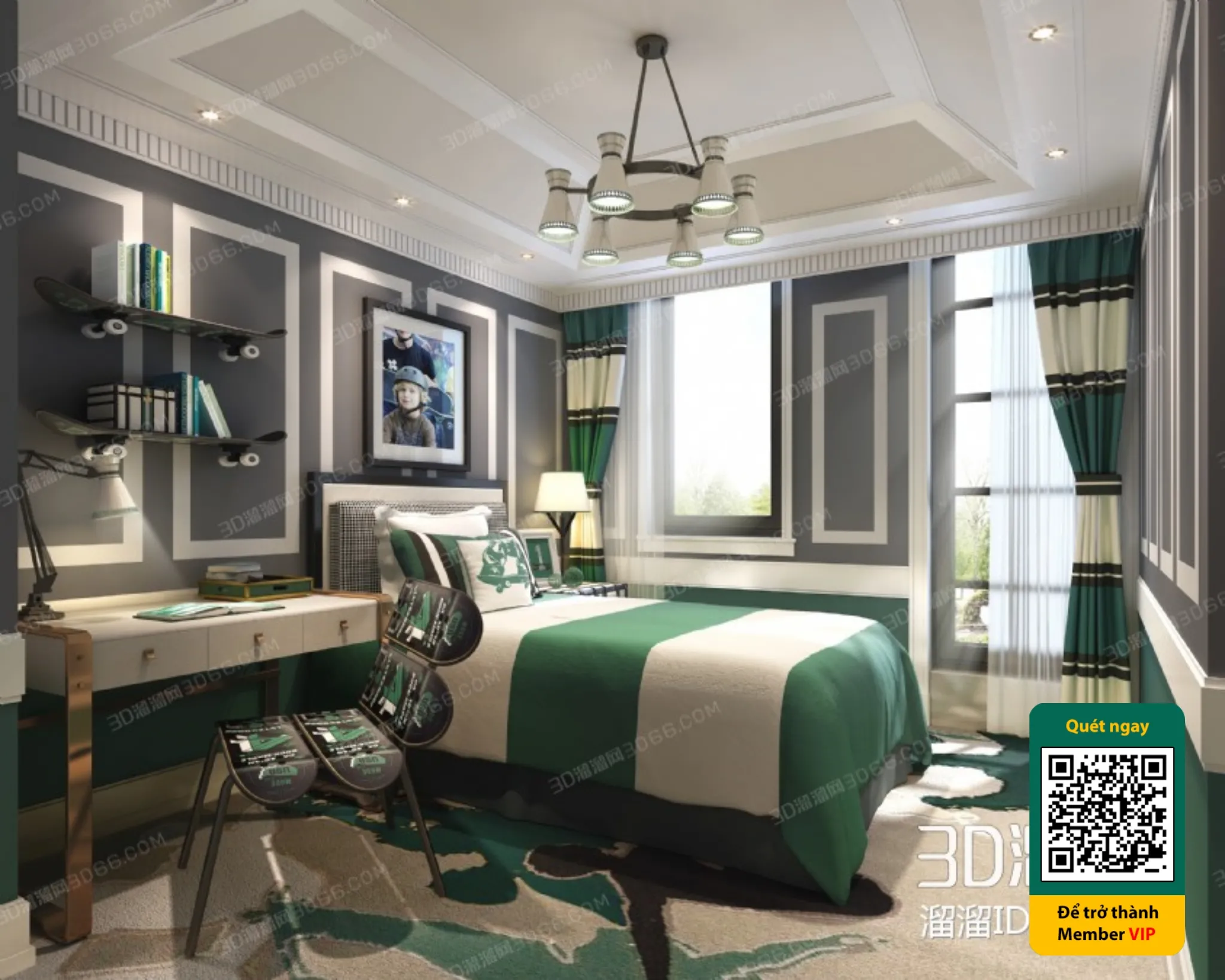 CHILDROOM SETS – VRAY / CORONA – 3D MODEL – 5699