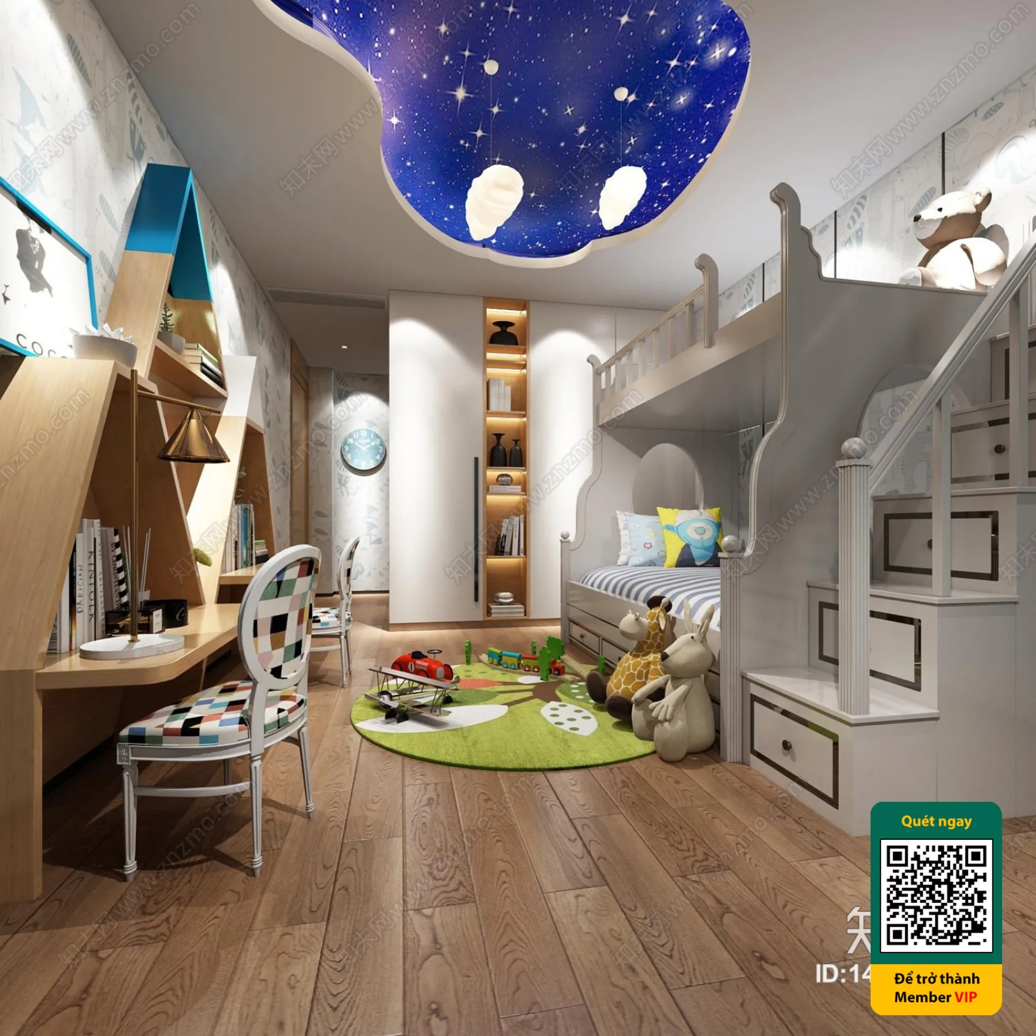 CHILDROOM SETS – VRAY / CORONA – 3D MODEL – 5706