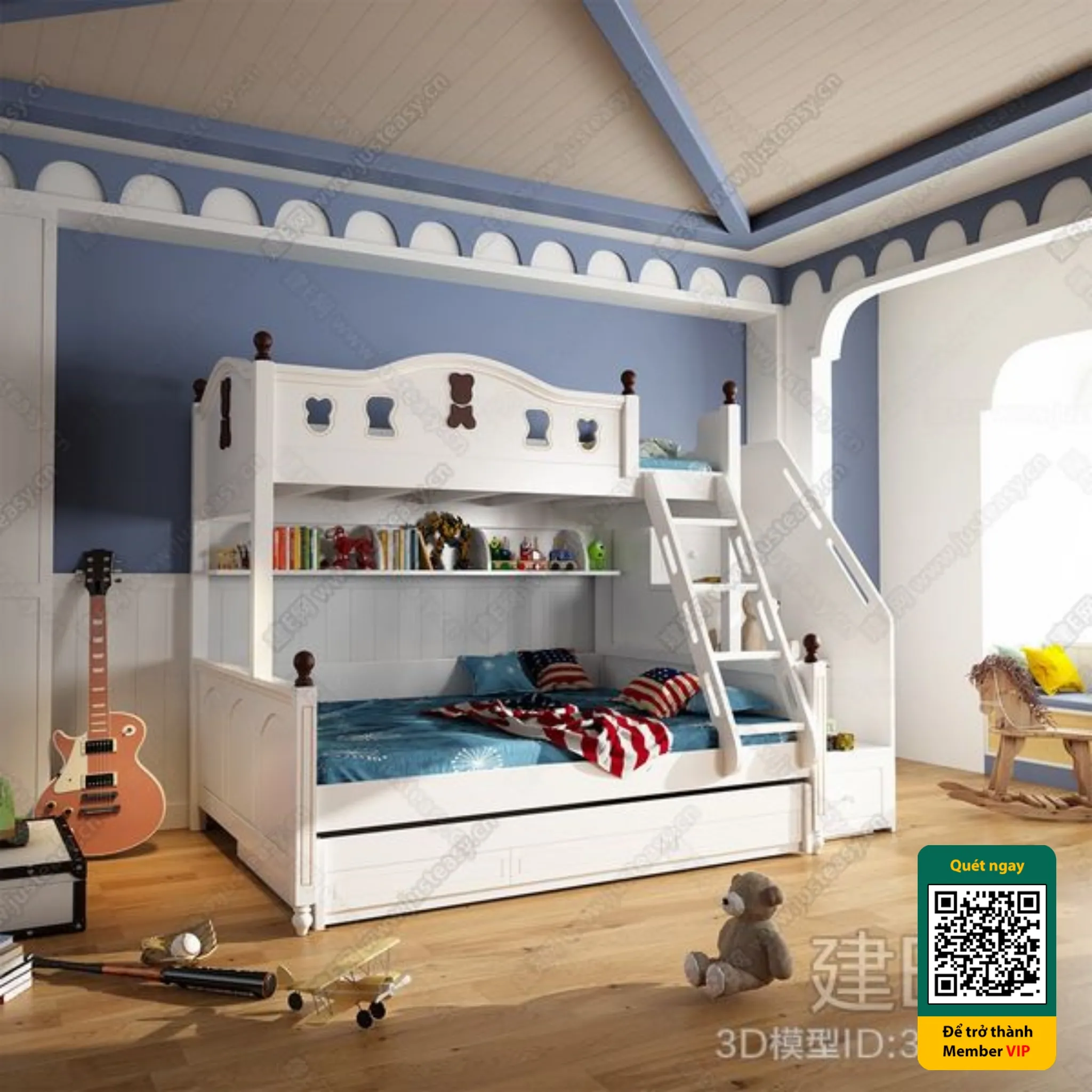 CHILDROOM SETS – VRAY / CORONA – 3D MODEL – 5711