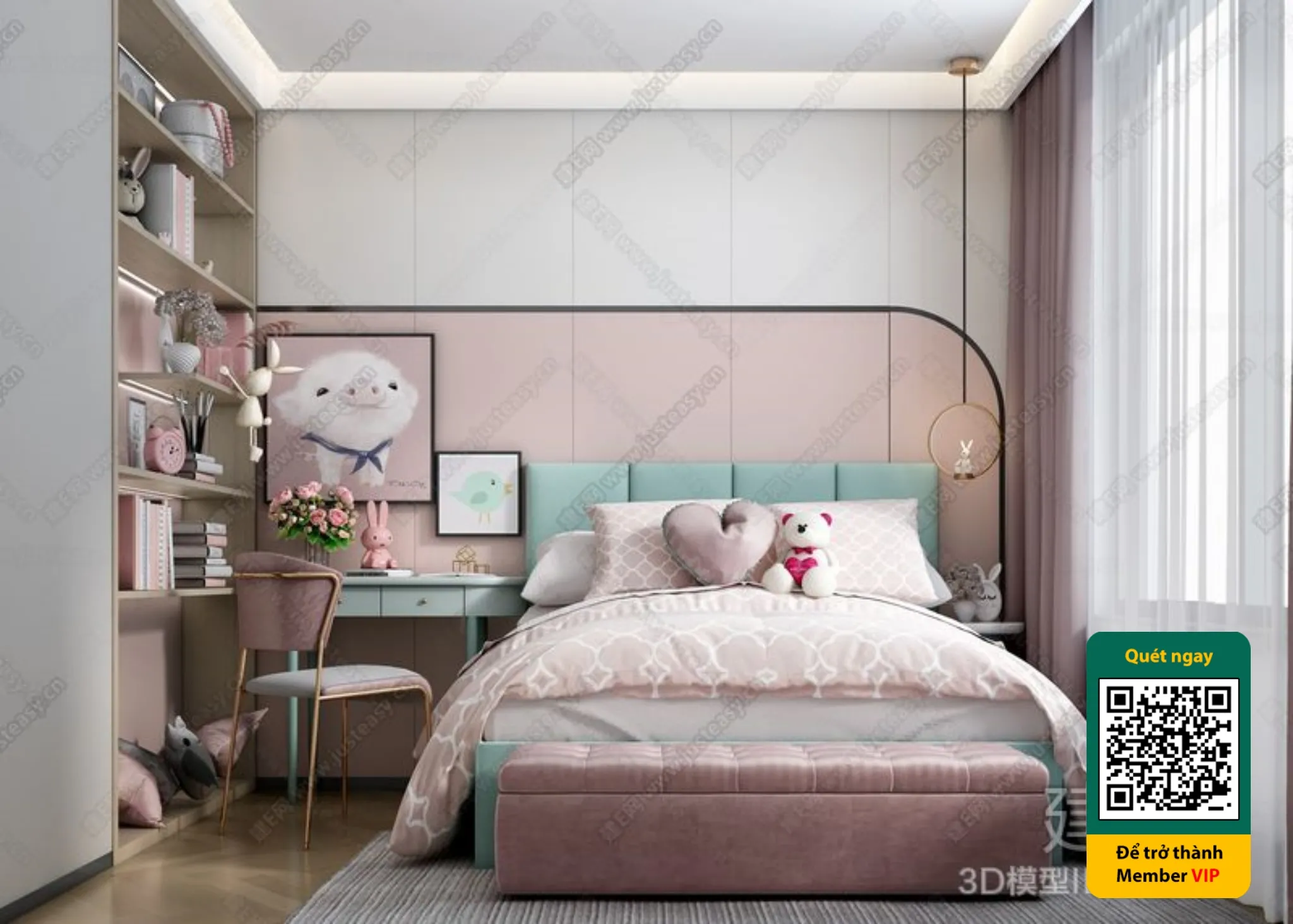 CHILDROOM SETS – VRAY / CORONA – 3D MODEL – 5716