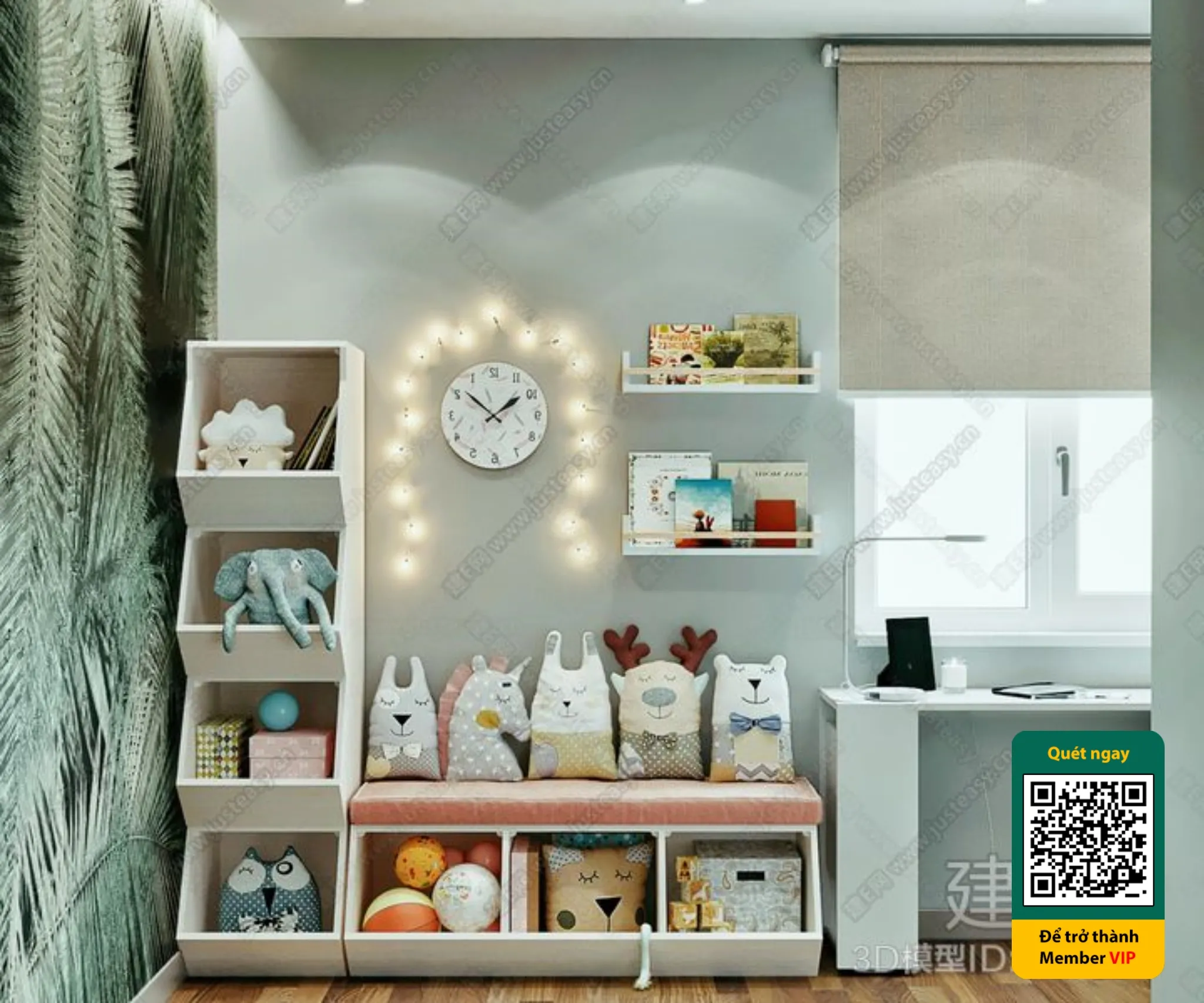 CHILDROOM SETS – VRAY / CORONA – 3D MODEL – 5718