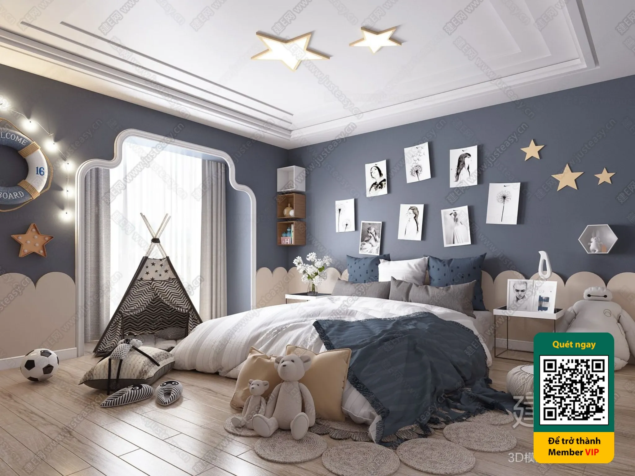 CHILDROOM SETS – VRAY / CORONA – 3D MODEL – 5719