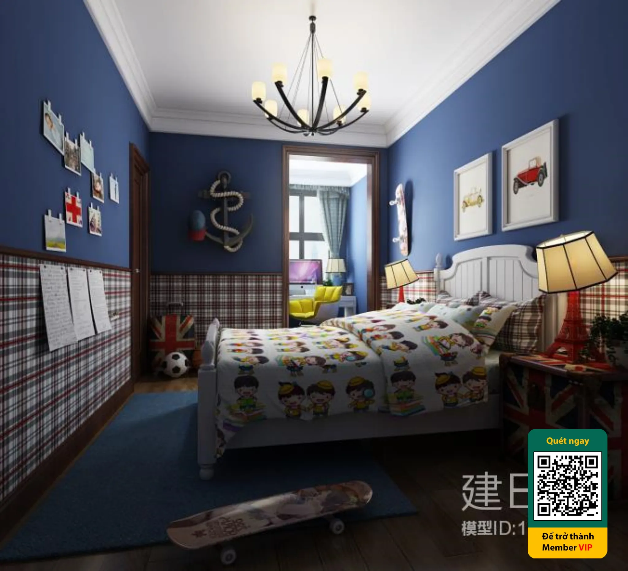 CHILDROOM SETS – VRAY / CORONA – 3D MODEL – 5727