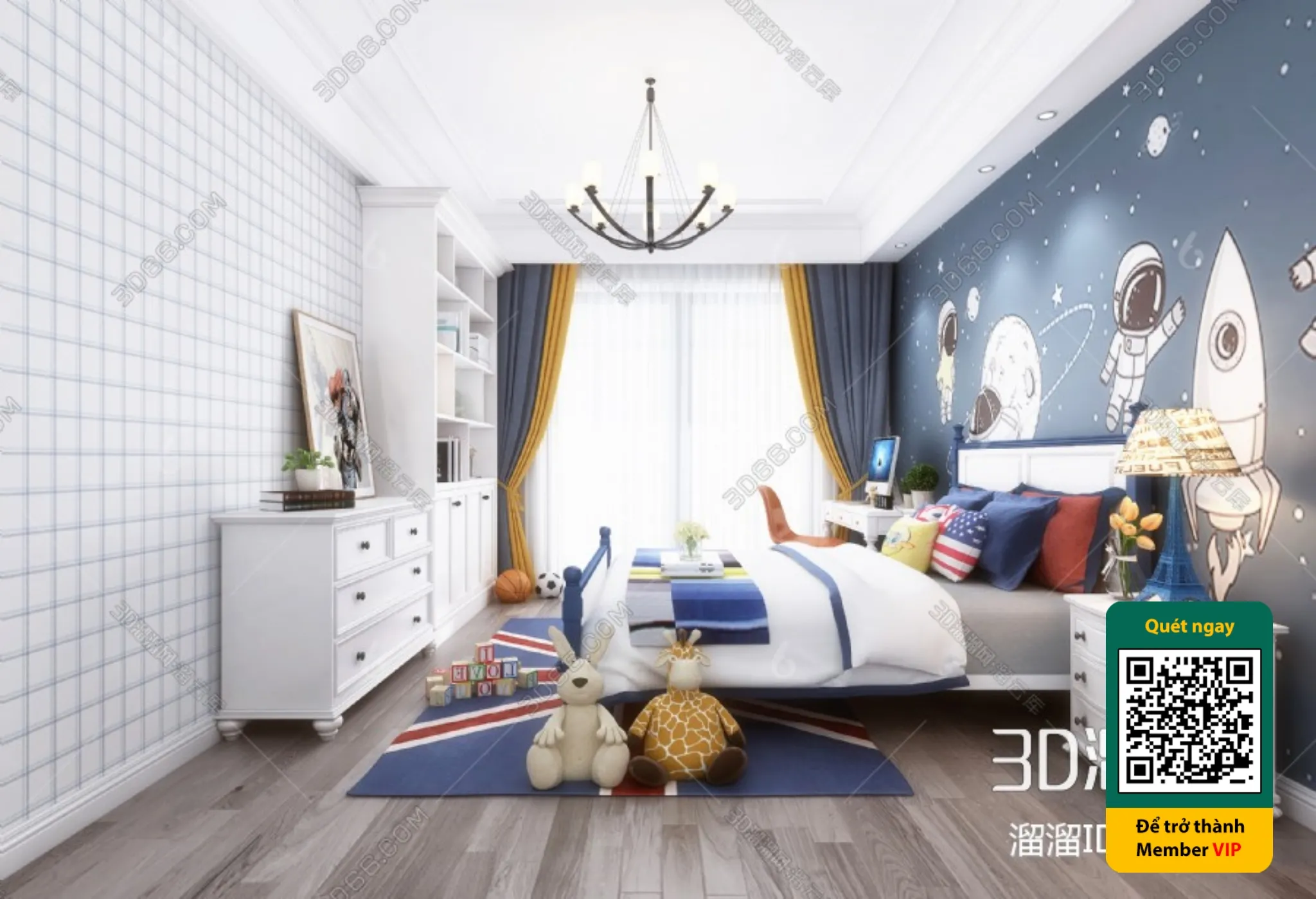CHILDROOM SETS – VRAY / CORONA – 3D MODEL – 5730