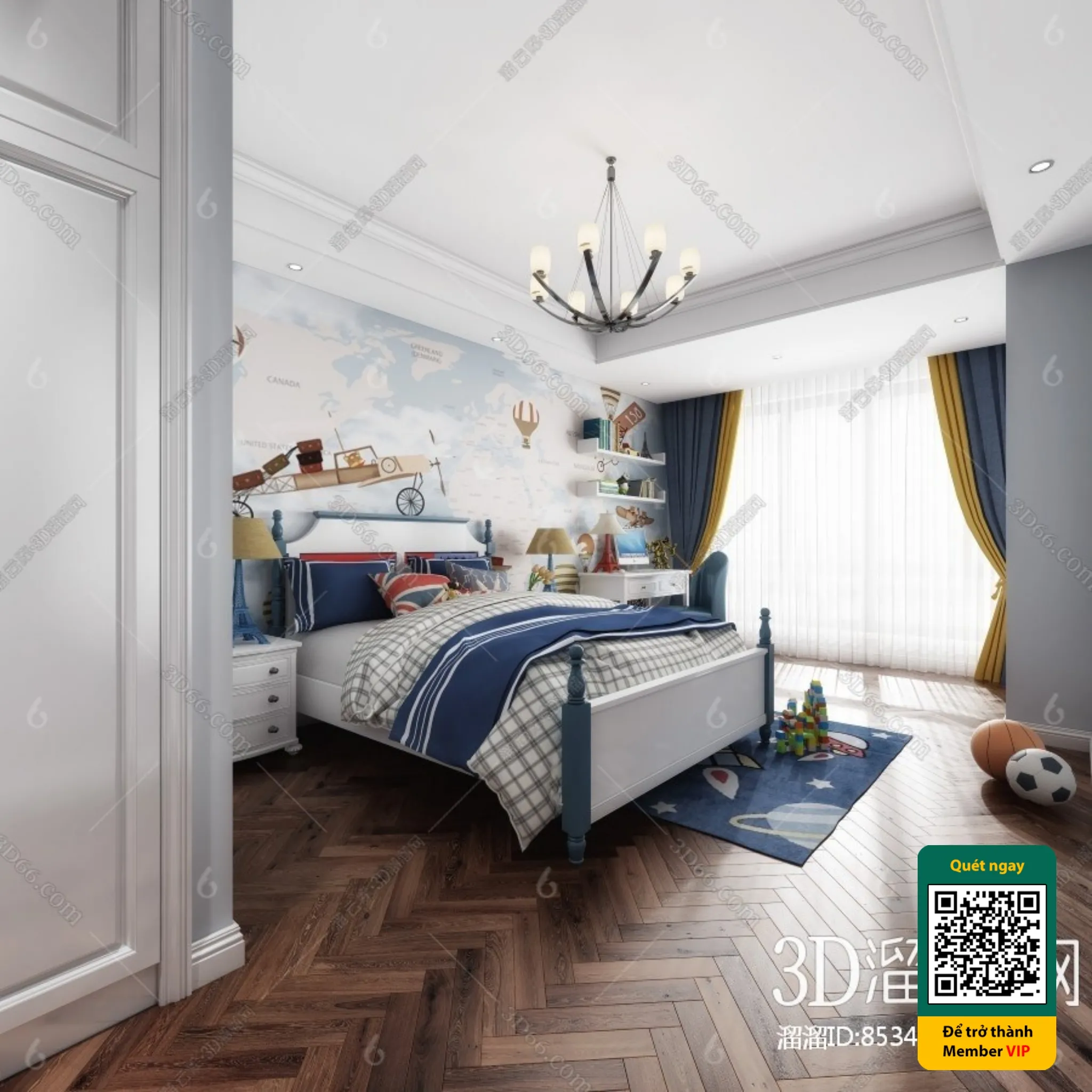 CHILDROOM SETS – VRAY / CORONA – 3D MODEL – 5731