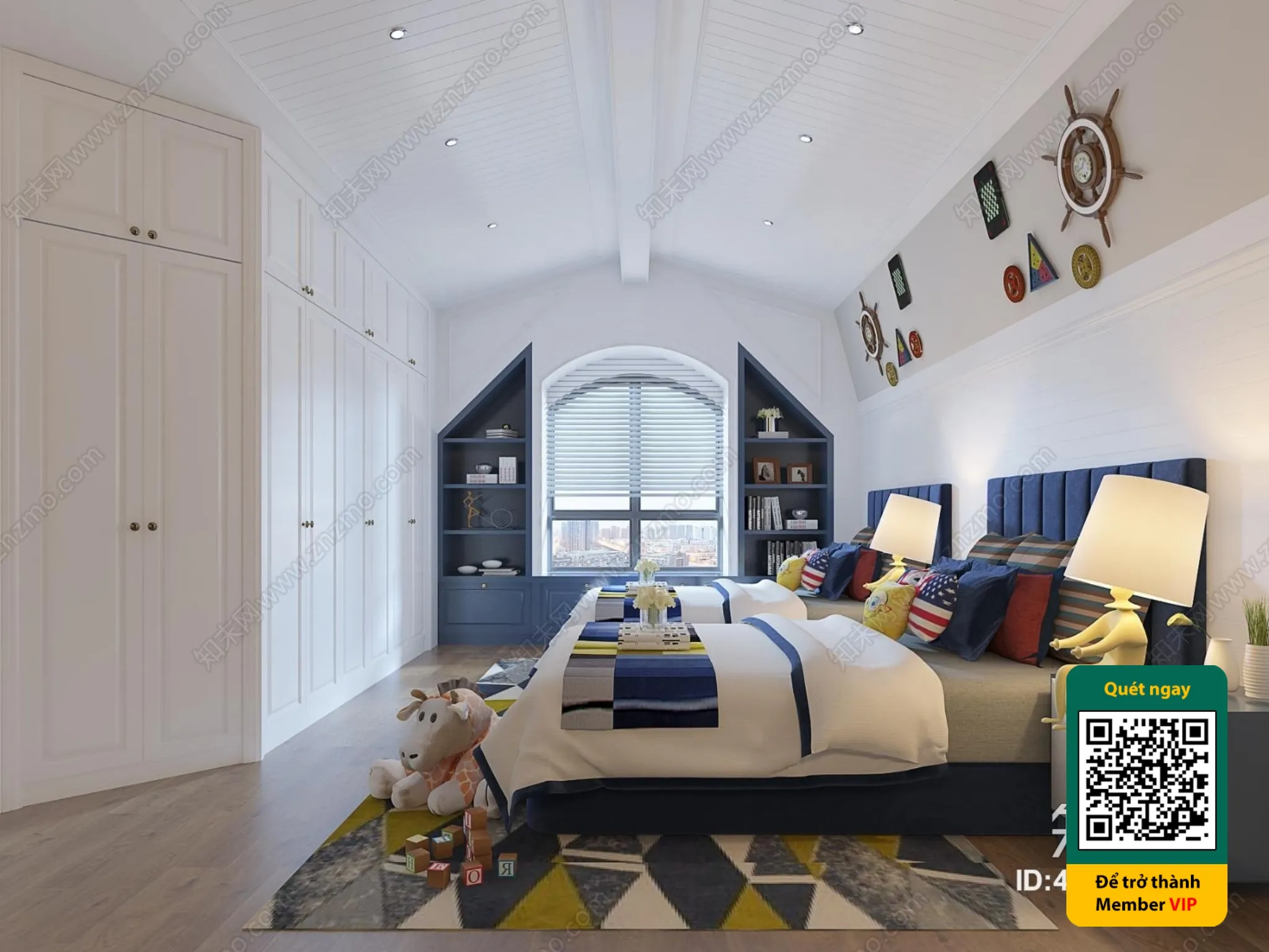 CHILDROOM SETS – VRAY / CORONA – 3D MODEL – 5733