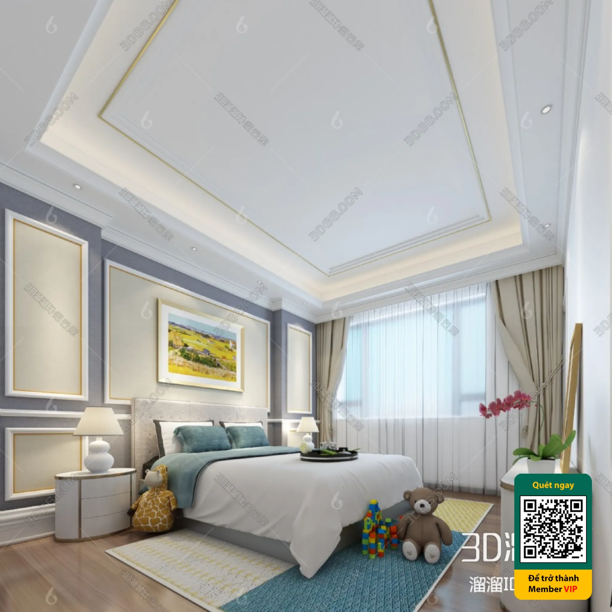 CHILDROOM SETS – VRAY / CORONA – 3D MODEL – 5735