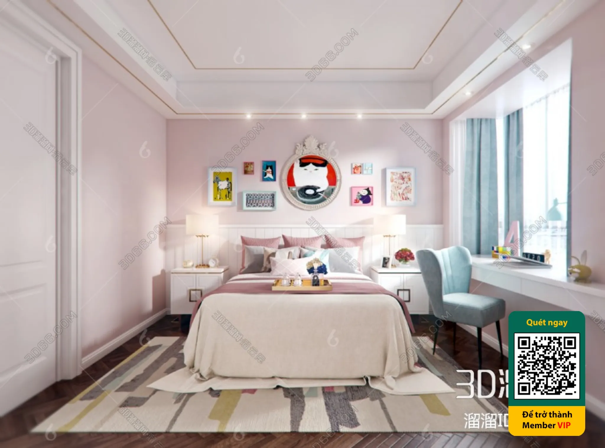 CHILDROOM SETS – VRAY / CORONA – 3D MODEL – 5740