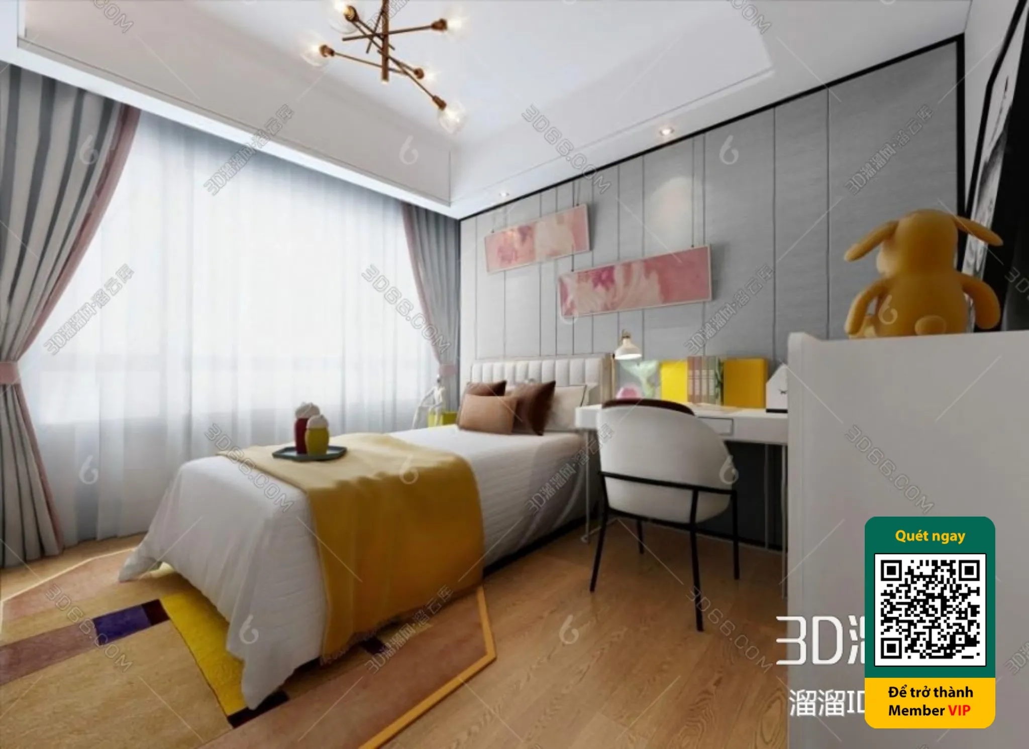 CHILDROOM SETS – VRAY / CORONA – 3D MODEL – 5744