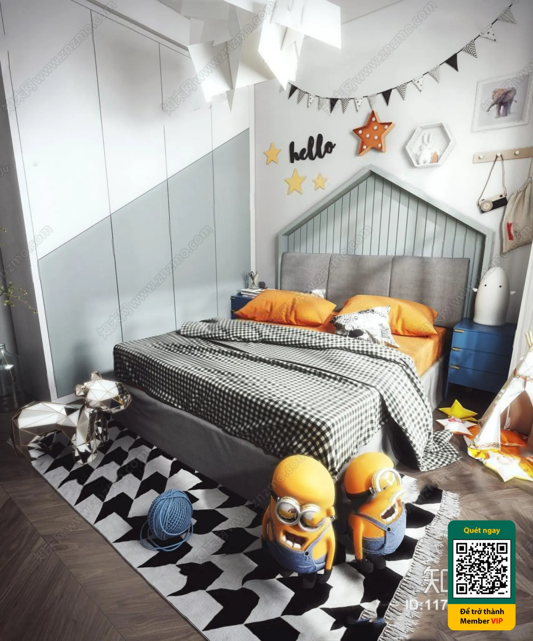 CHILDROOM SETS – VRAY / CORONA – 3D MODEL – 5747