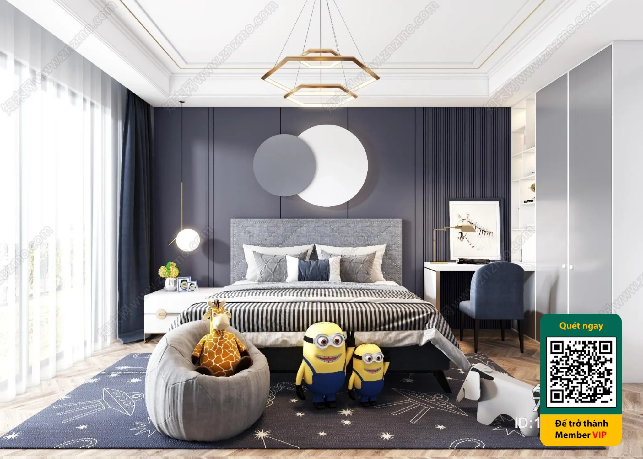 CHILDROOM SETS – VRAY / CORONA – 3D MODEL – 5751