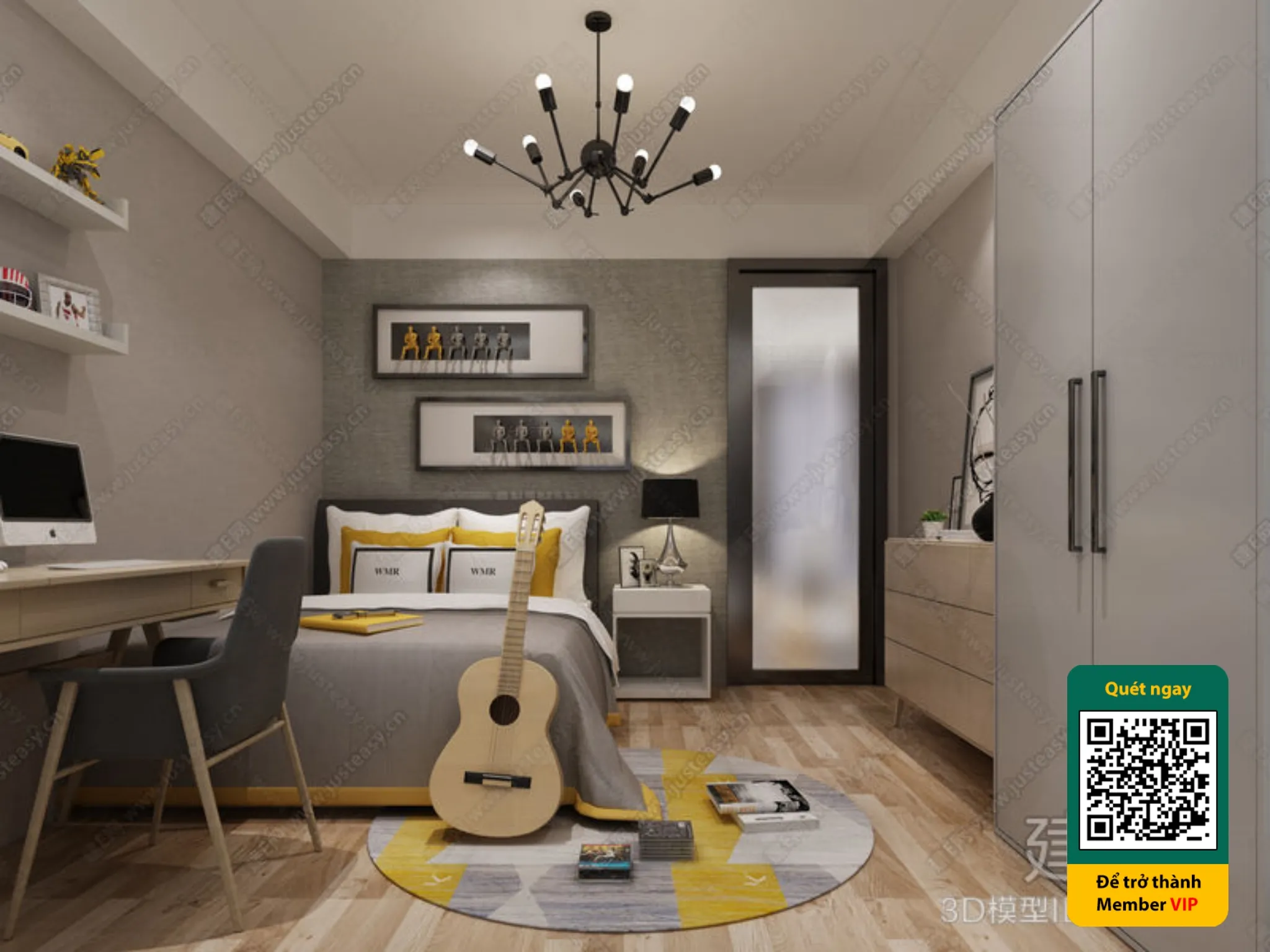 CHILDROOM SETS – VRAY / CORONA – 3D MODEL – 5764