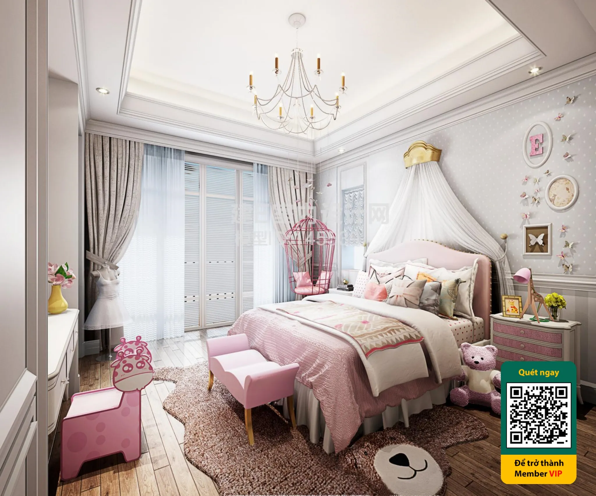 CHILDROOM SETS – VRAY / CORONA – 3D MODEL – 5821