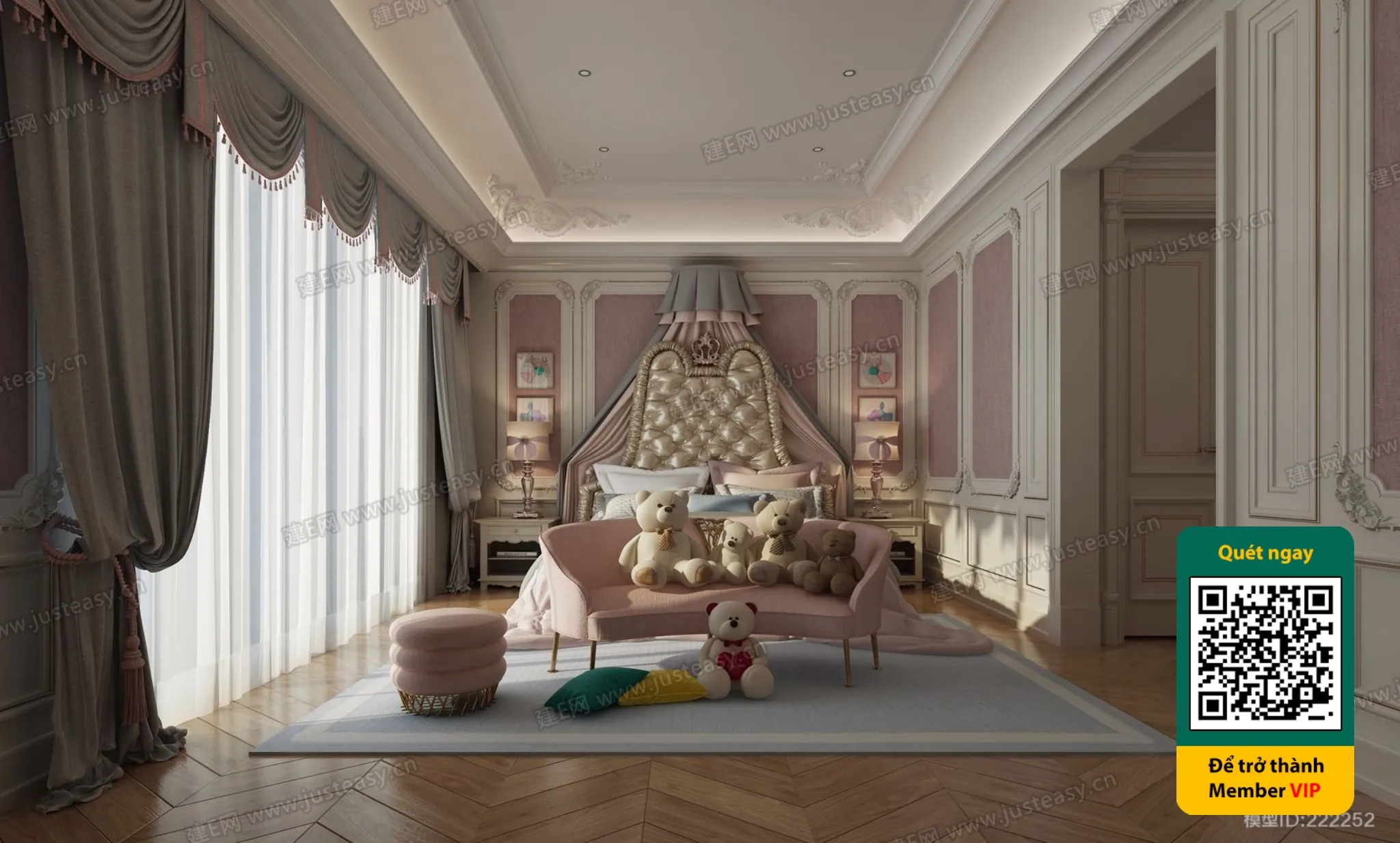 CHILDROOM SETS – VRAY / CORONA – 3D MODEL – 5822