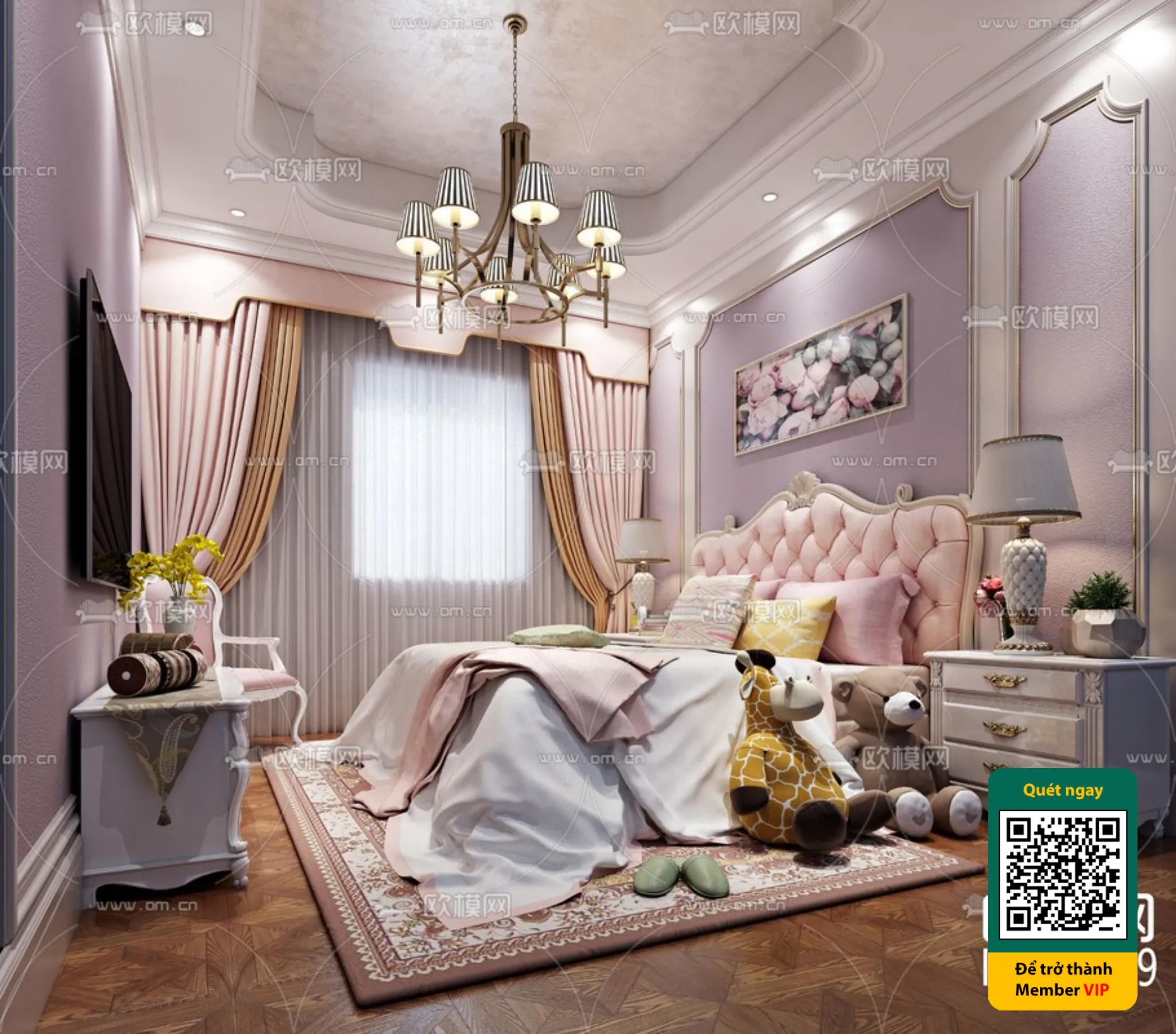 CHILDROOM SETS – VRAY / CORONA – 3D MODEL – 5823