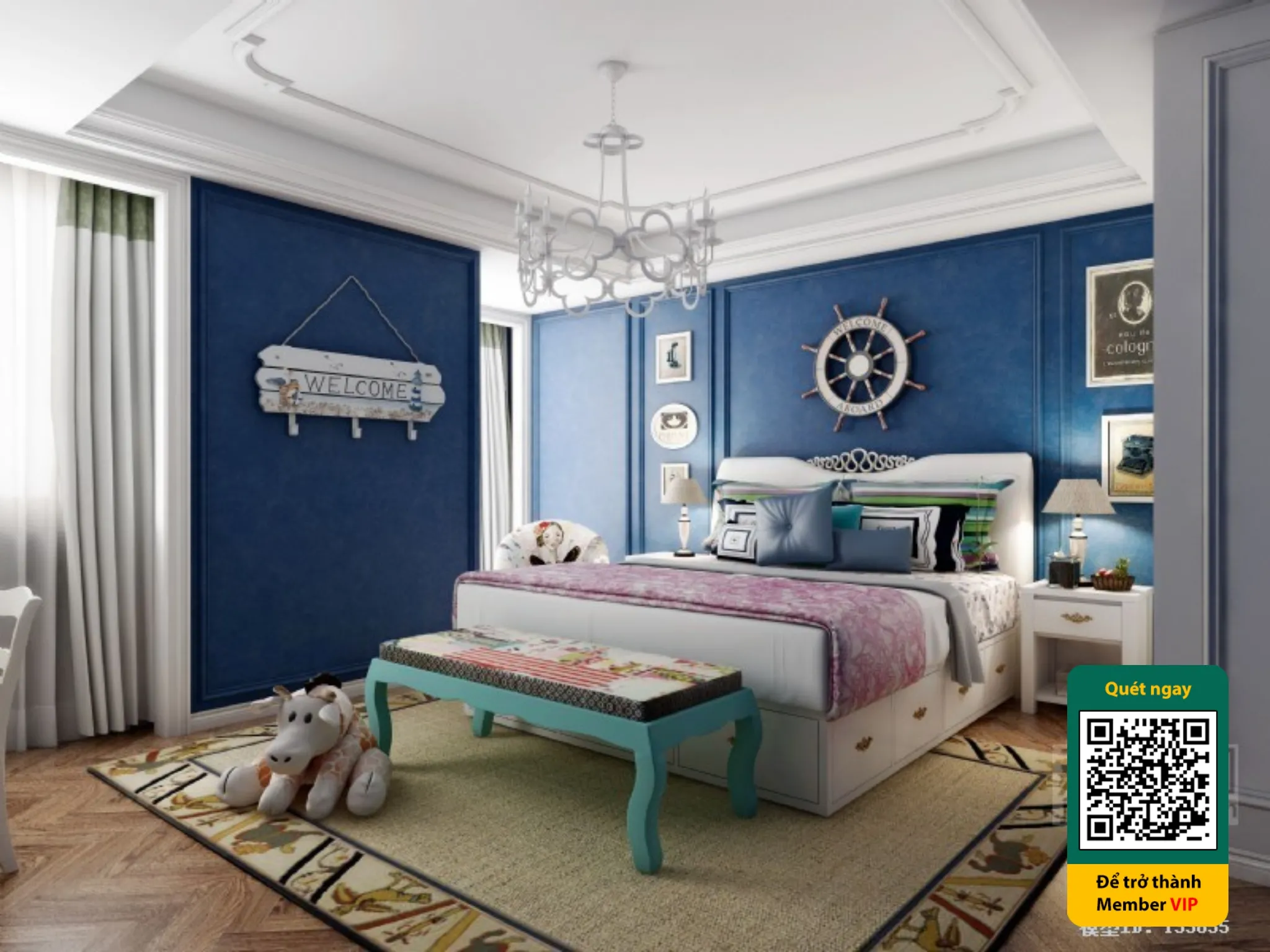 CHILDROOM SETS – VRAY / CORONA – 3D MODEL – 5829