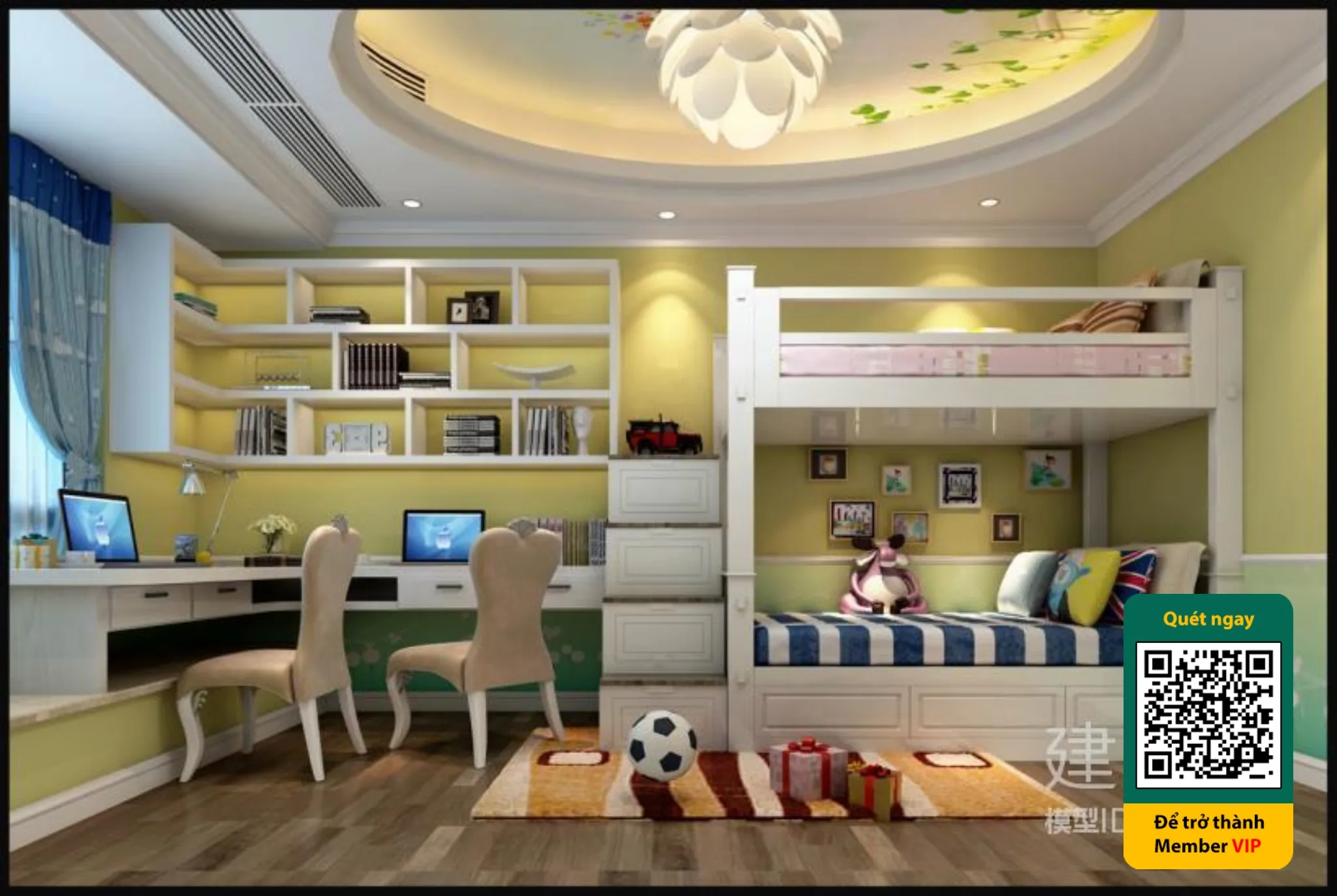 CHILDROOM SETS – VRAY / CORONA – 3D MODEL – 5839