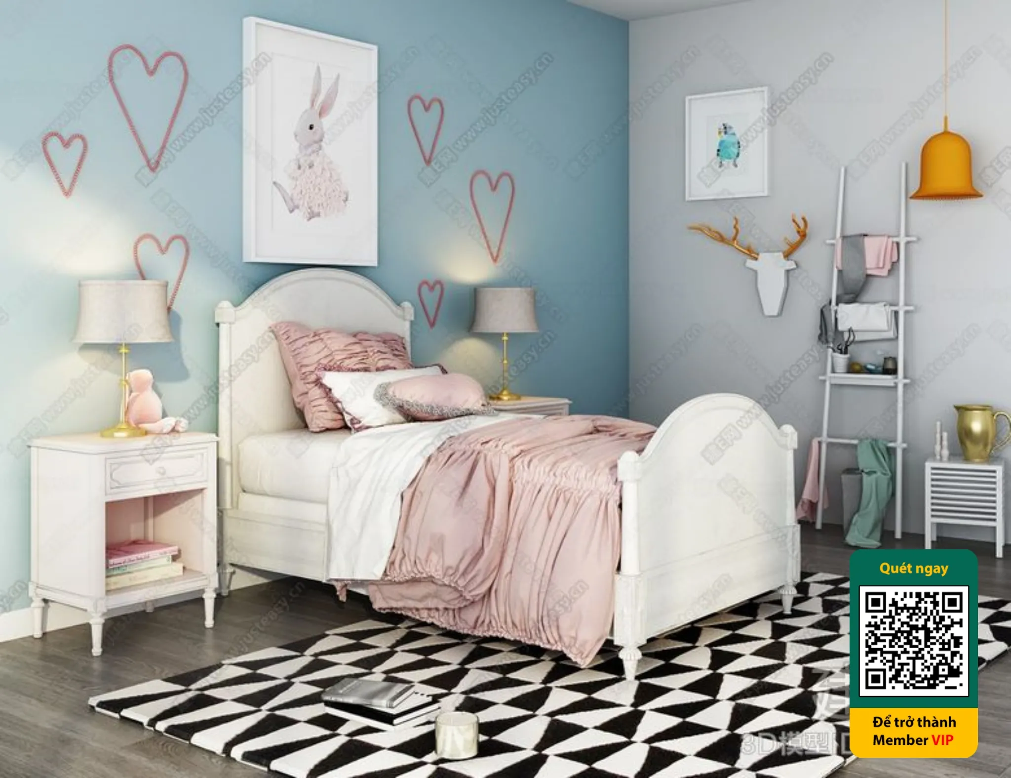 CHILDROOM SETS – VRAY / CORONA – 3D MODEL – 5842