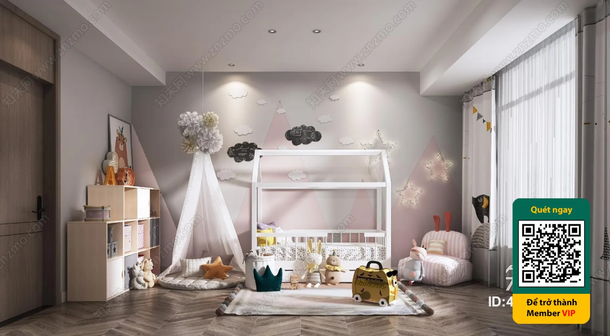 CHILDROOM SETS – VRAY / CORONA – 3D MODEL – 5847