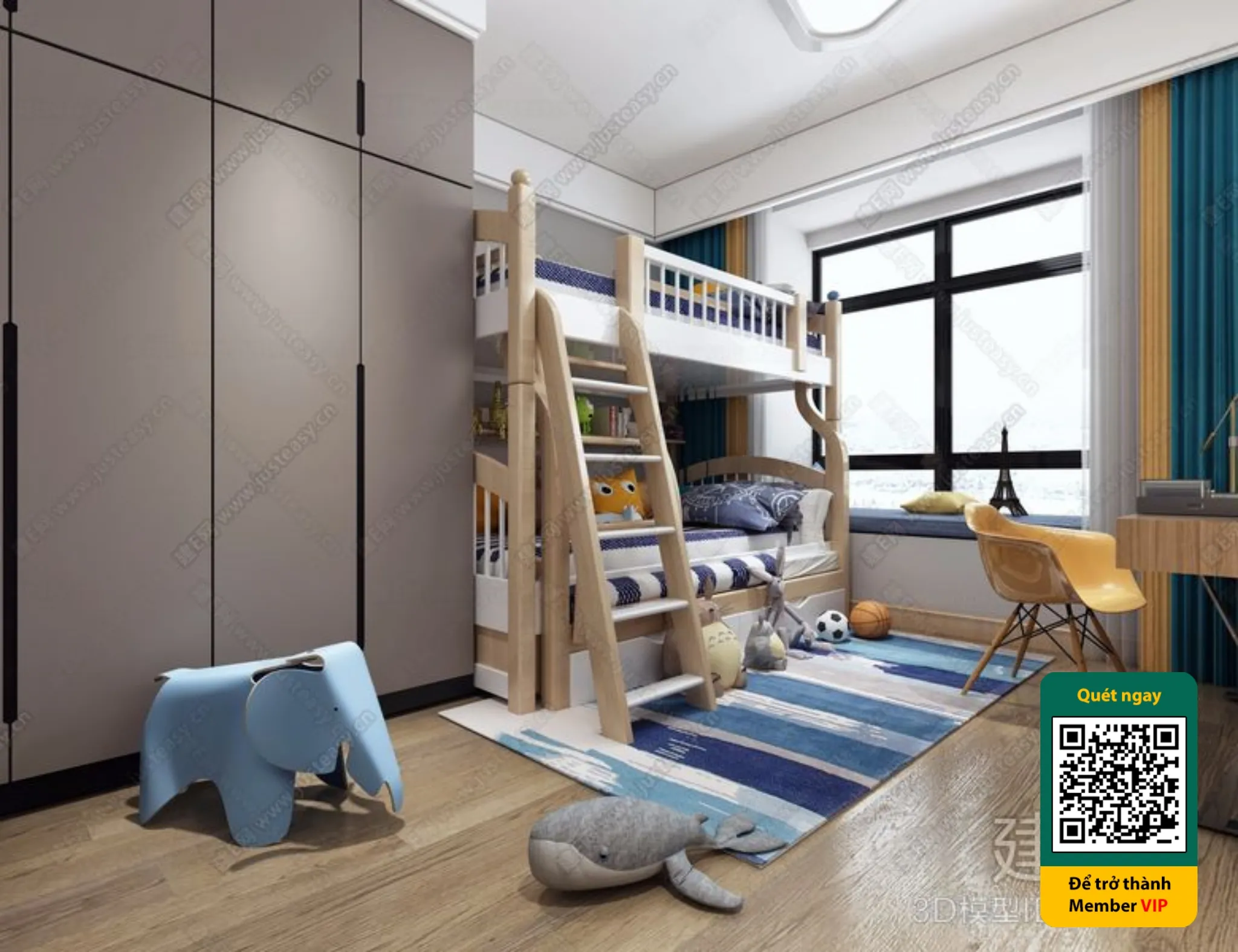 CHILDROOM SETS – VRAY / CORONA – 3D MODEL – 5849