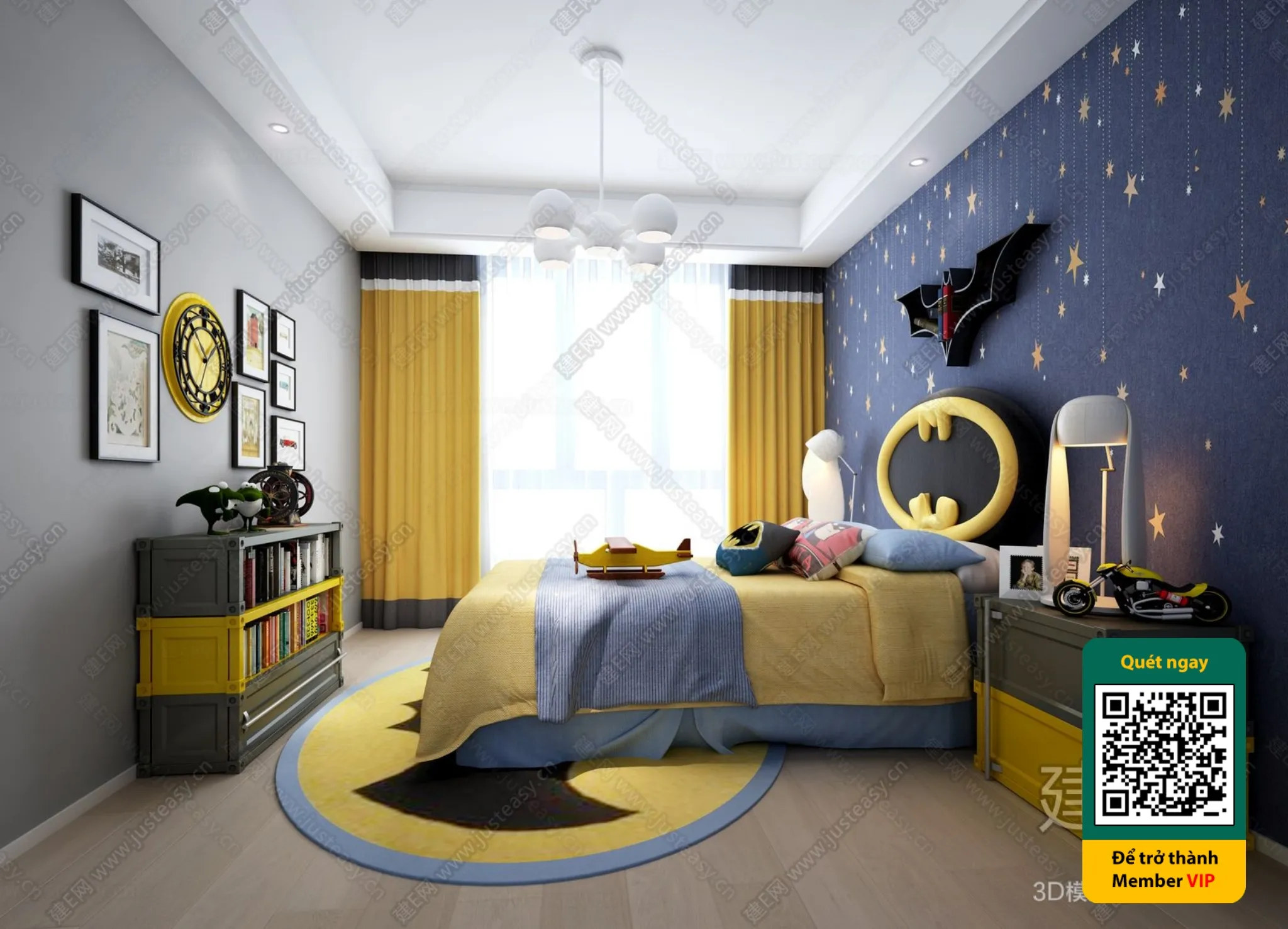 CHILDROOM SETS – VRAY / CORONA – 3D MODEL – 5851