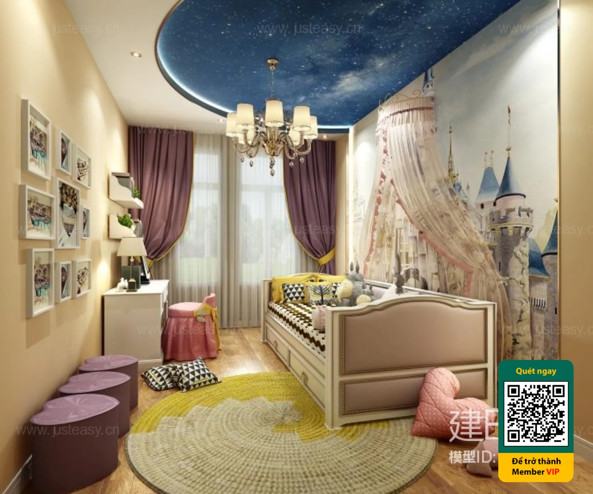 CHILDROOM SETS – VRAY / CORONA – 3D MODEL – 5858