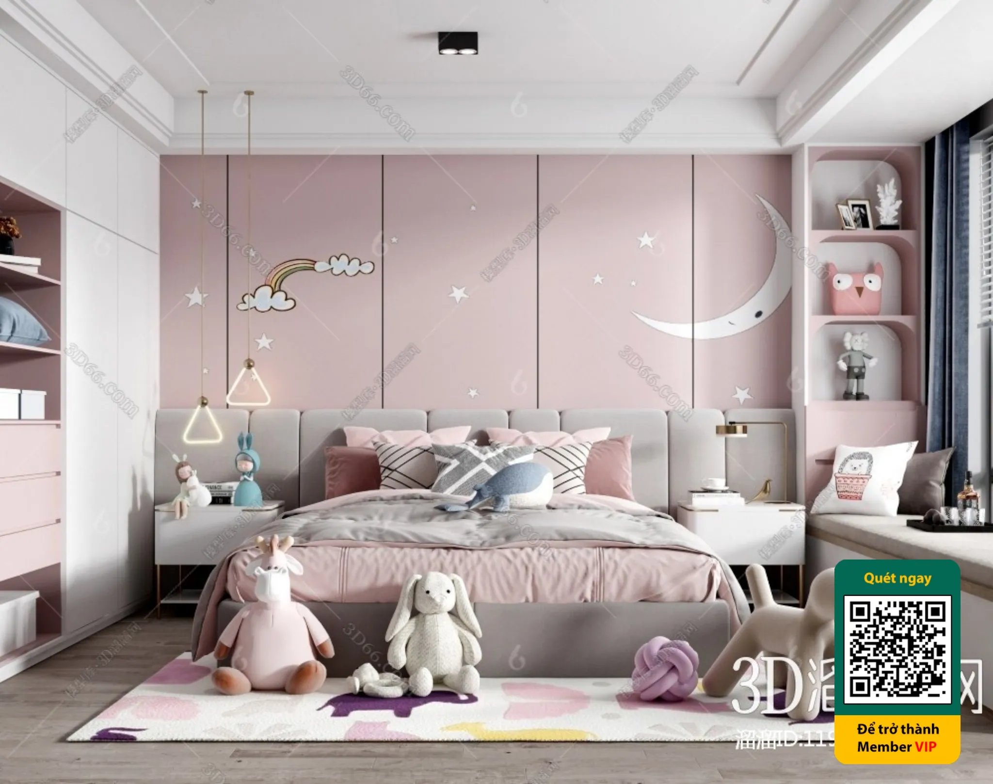 CHILDROOM SETS – VRAY / CORONA – 3D MODEL – 5863