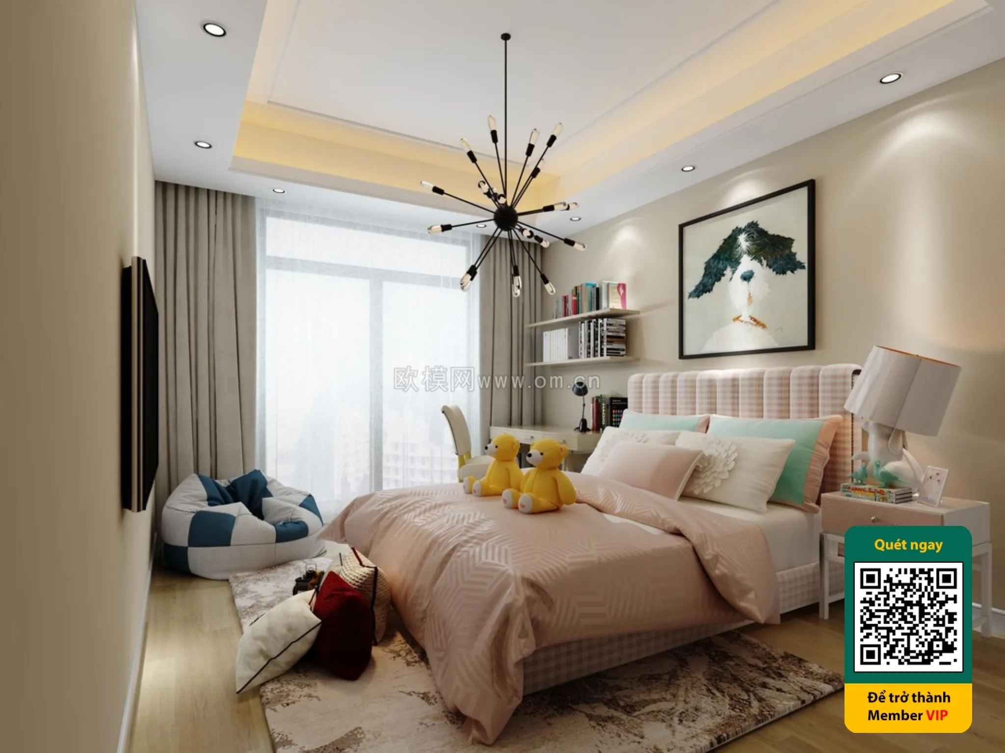 CHILDROOM SETS – VRAY / CORONA – 3D MODEL – 5868