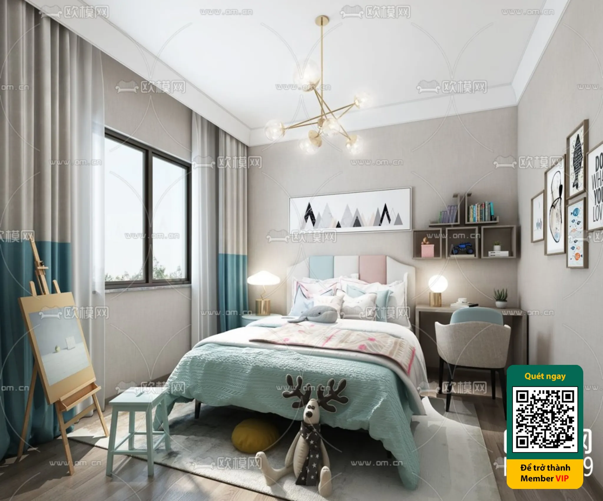 CHILDROOM SETS – VRAY / CORONA – 3D MODEL – 5871